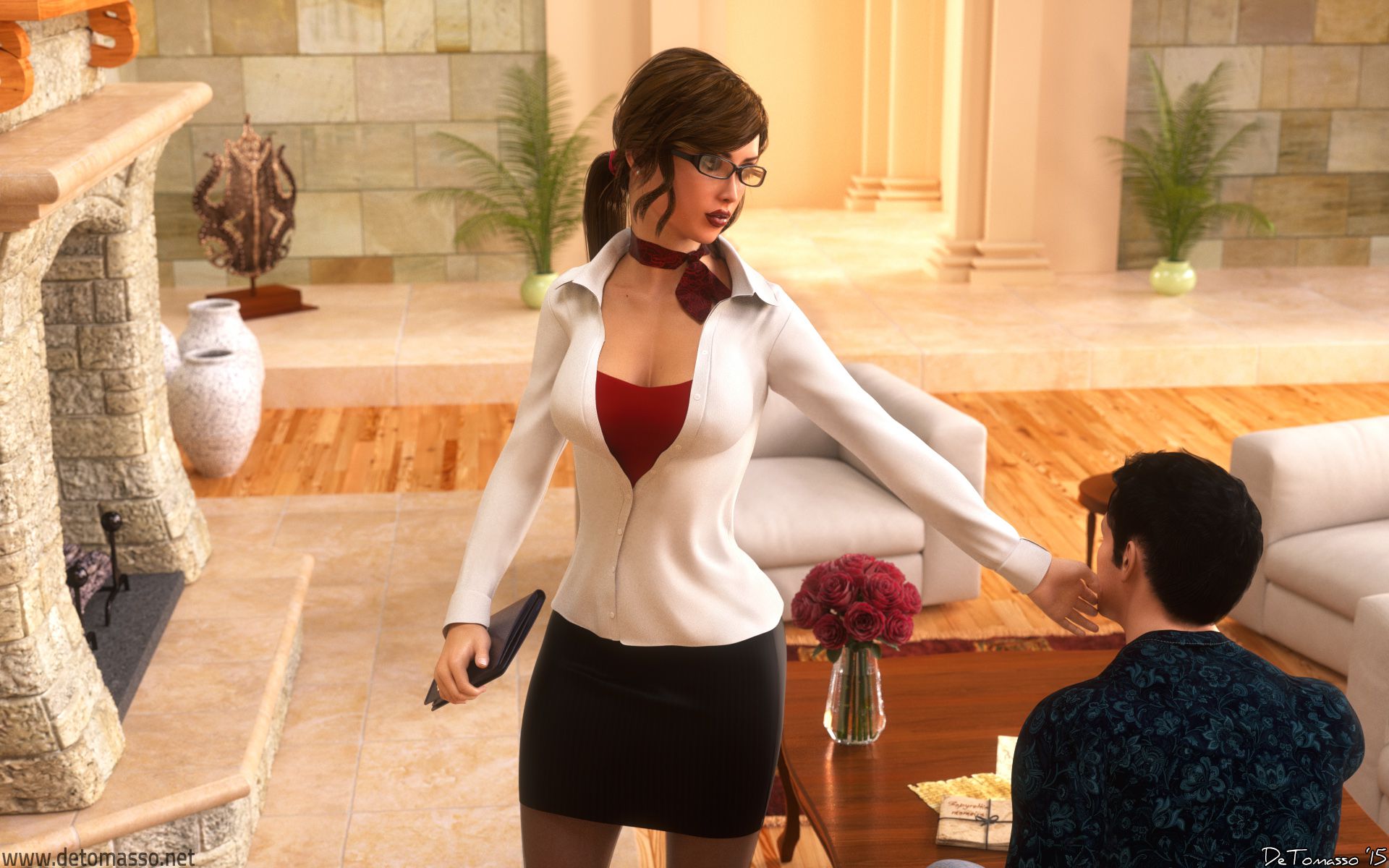 The Love Game (Tomb Raider) [DeTomasso] - Chapter 1 — Page 8