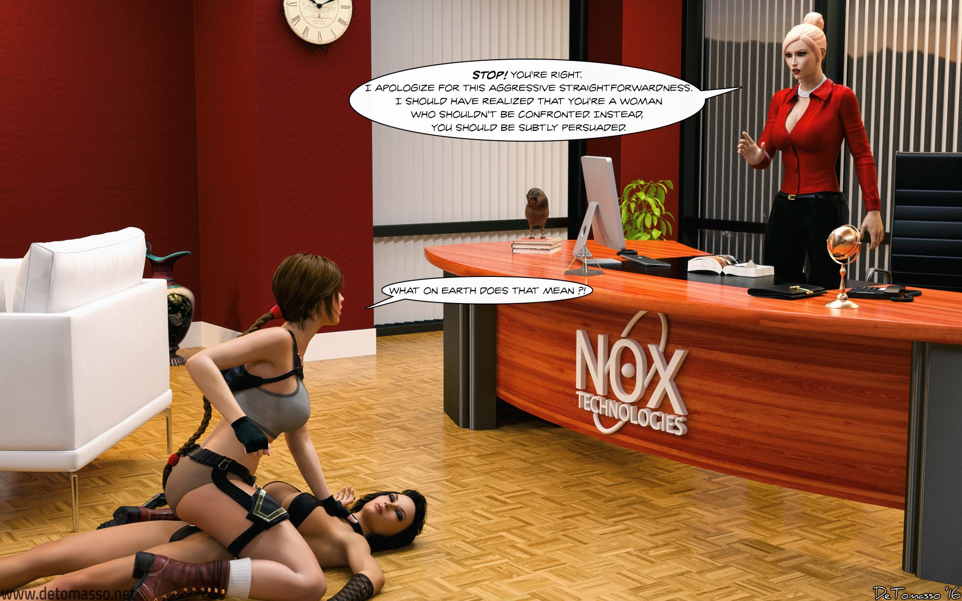 Unfinished Business (Tomb Raider) [DeTomasso] - Chapter 1 — Page 10