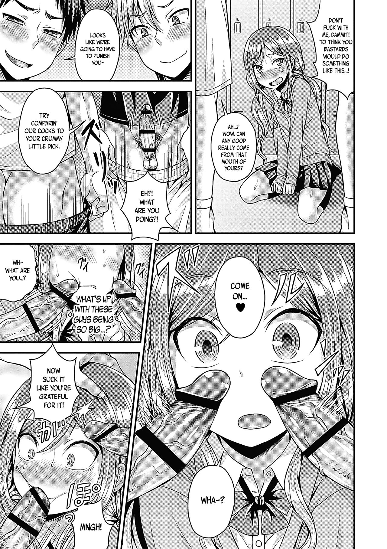 Let’s Fix This Cheeky Freshman! [Kanbayashi Takaki] - Chapter 1 — Page 9