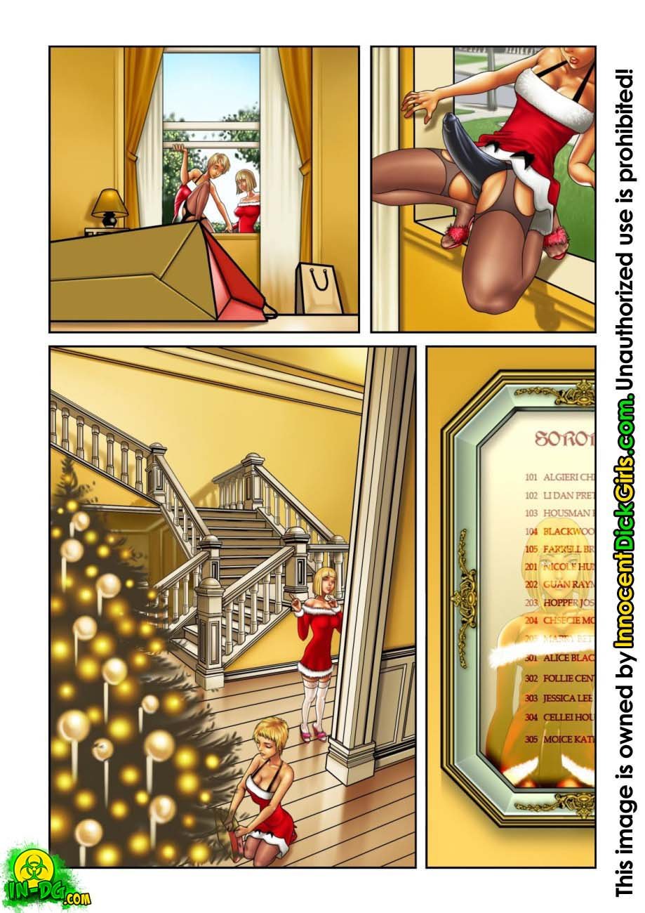 Santa’s Little Humpers – Christine, Amanda [InnocentDickGirls] - Chapter 1 — Page 6