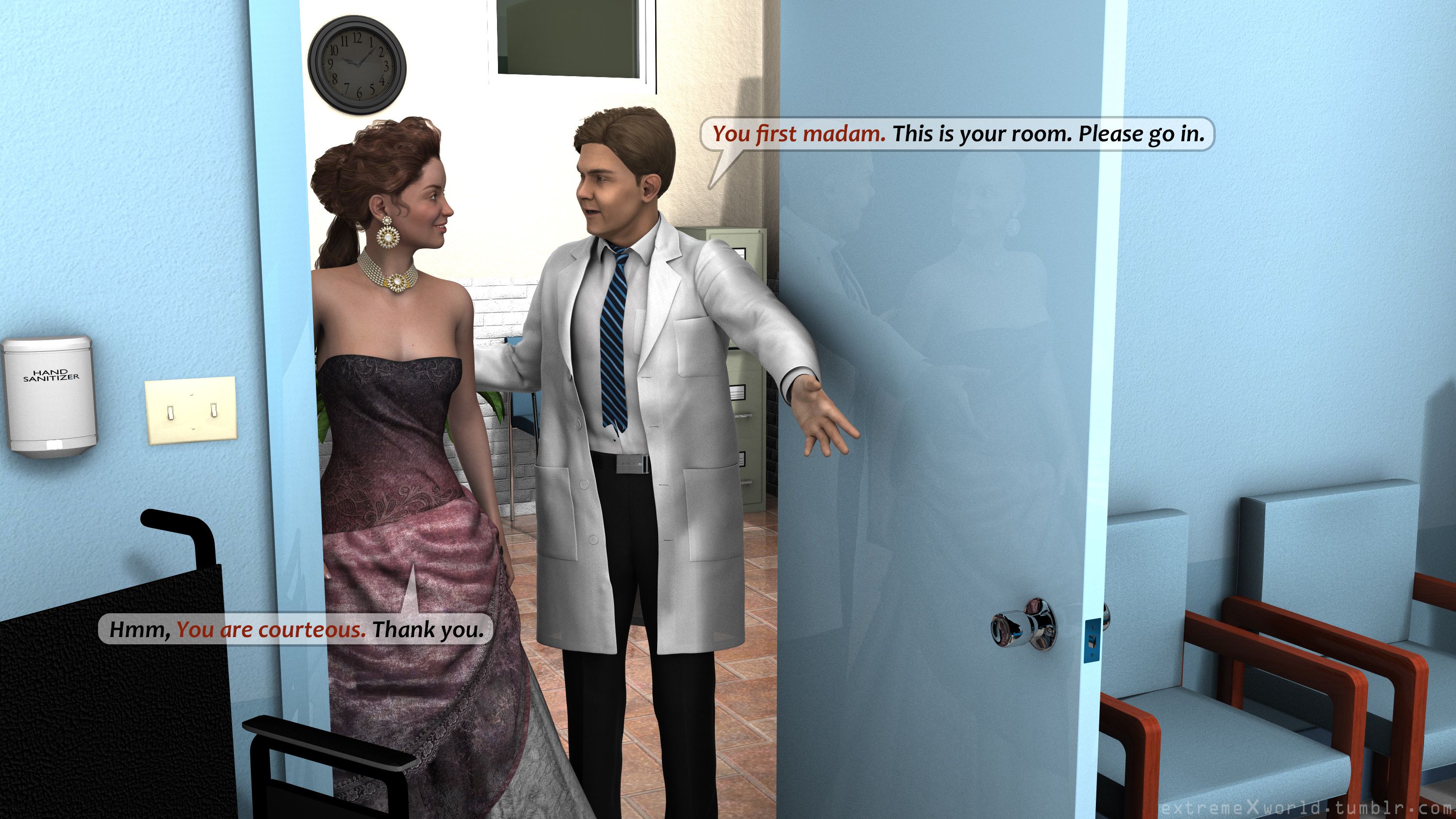 Baroness Hortense [ExtremeXWorld] - Chapter 1 — Page 17