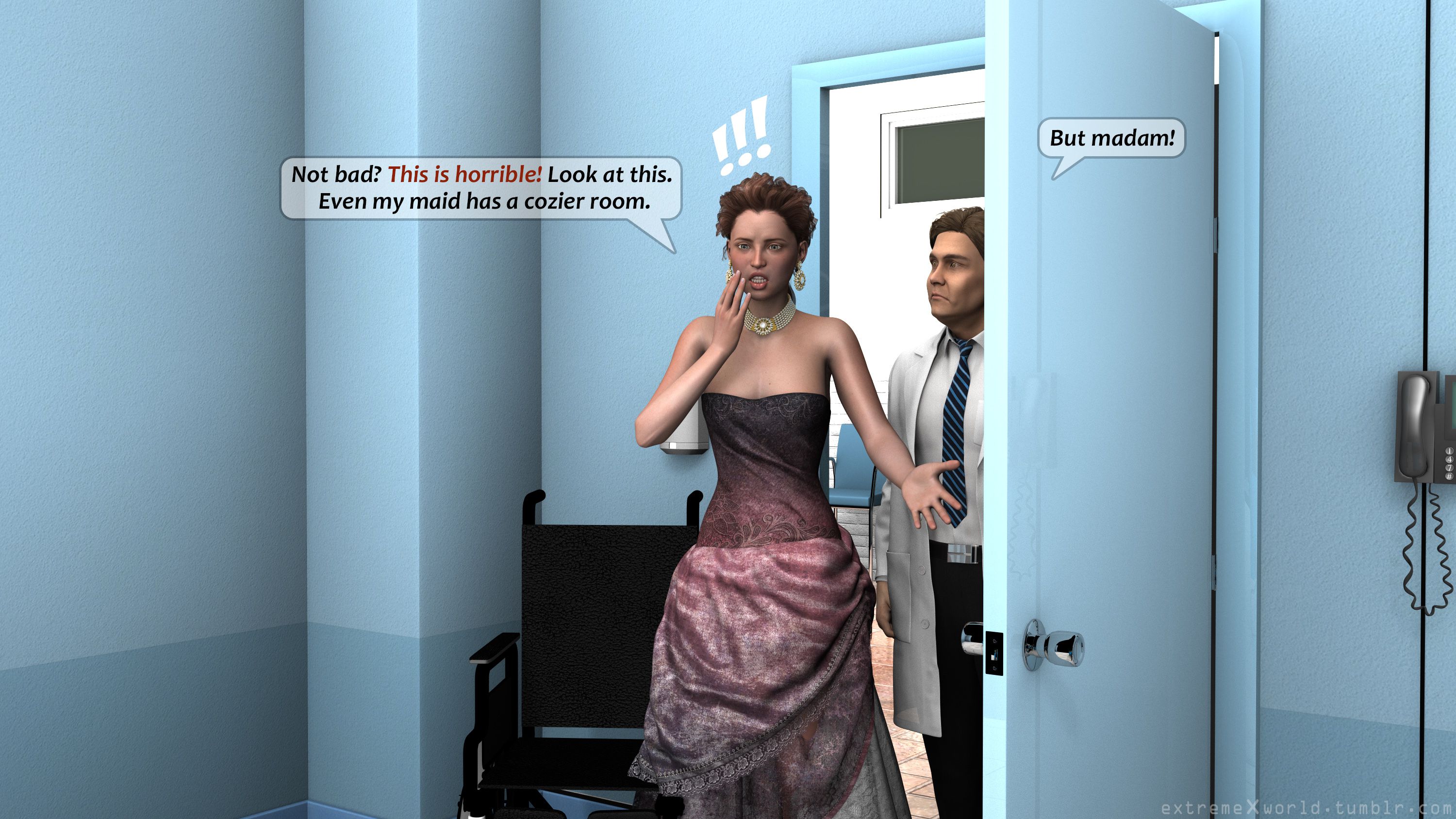 Baroness Hortense [ExtremeXWorld] - Chapter 1 — Page 19