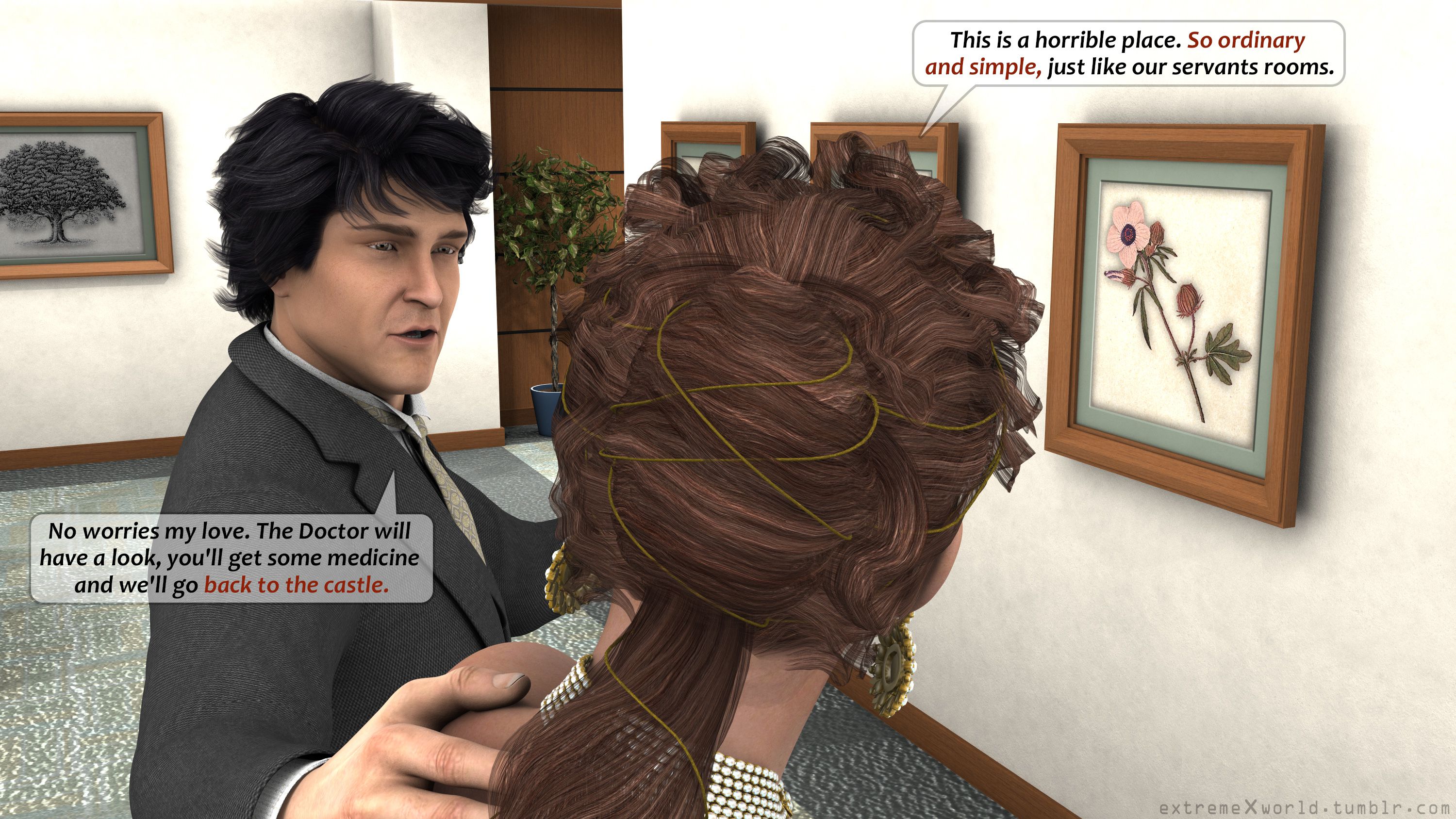 Baroness Hortense [ExtremeXWorld] - Chapter 1 — Page 4