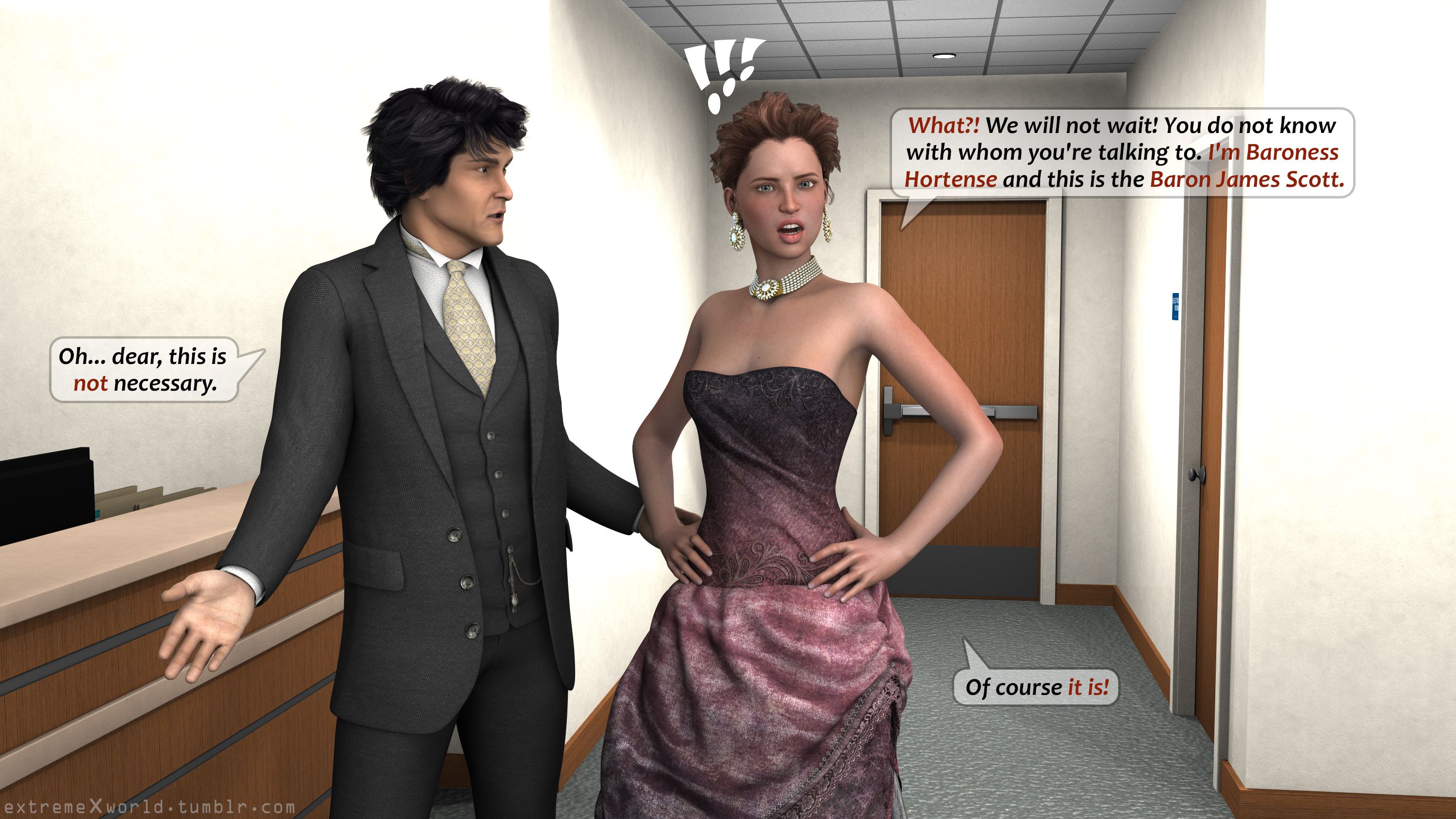 Baroness Hortense [ExtremeXWorld] - Chapter 1 — Page 7