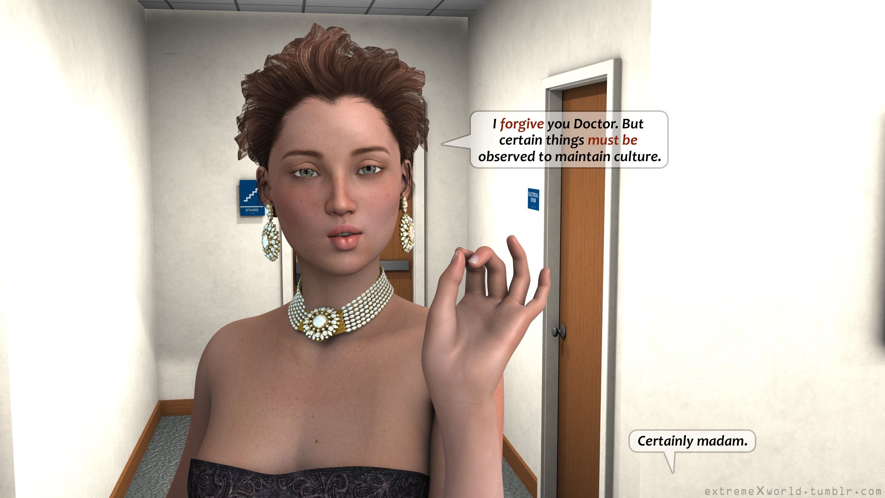 Baroness Hortense [ExtremeXWorld] - Chapter 1 — Page 9