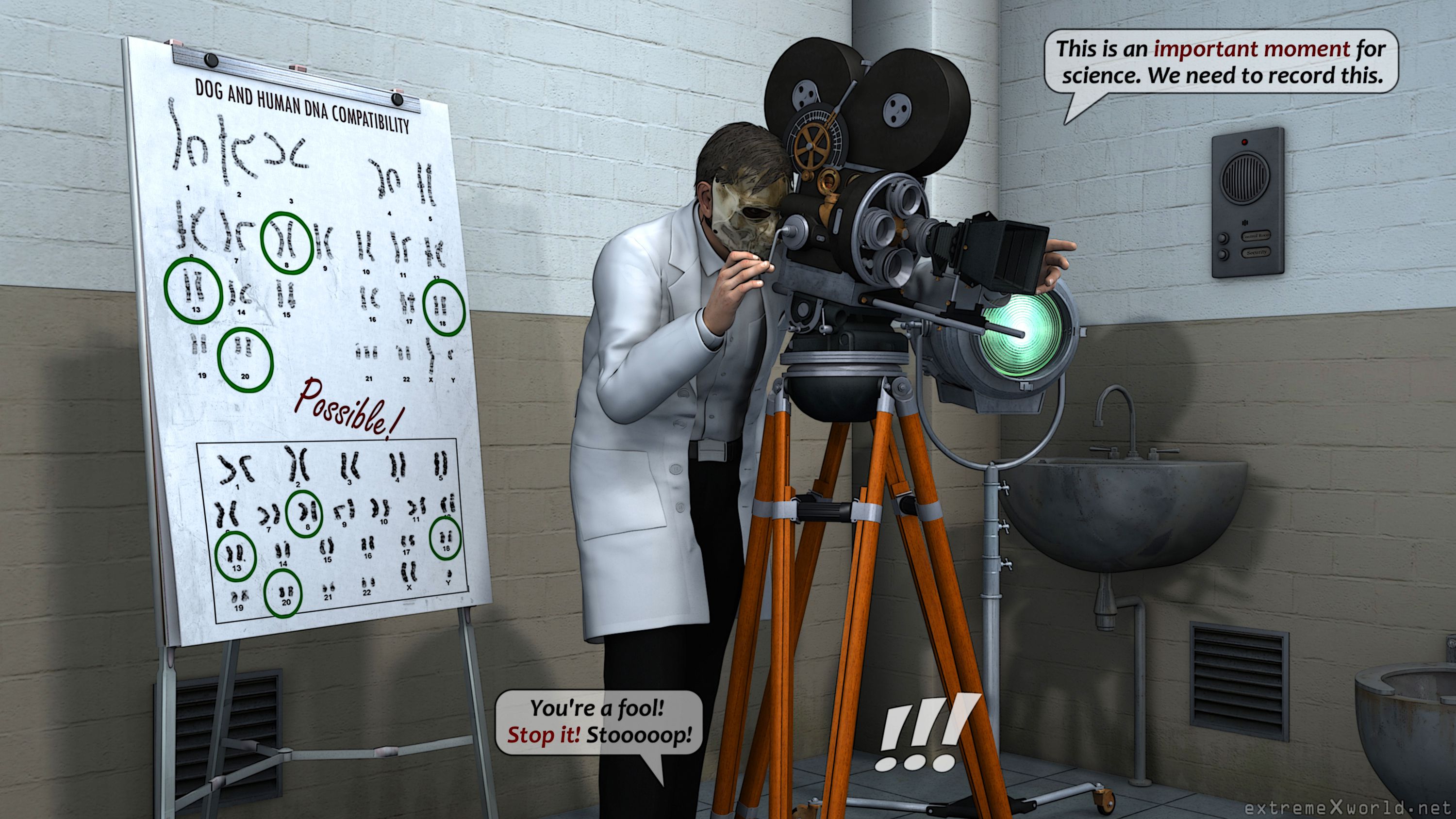 DNA Experiment [ExtremeXWorld] - Chapter 1 — Page 40