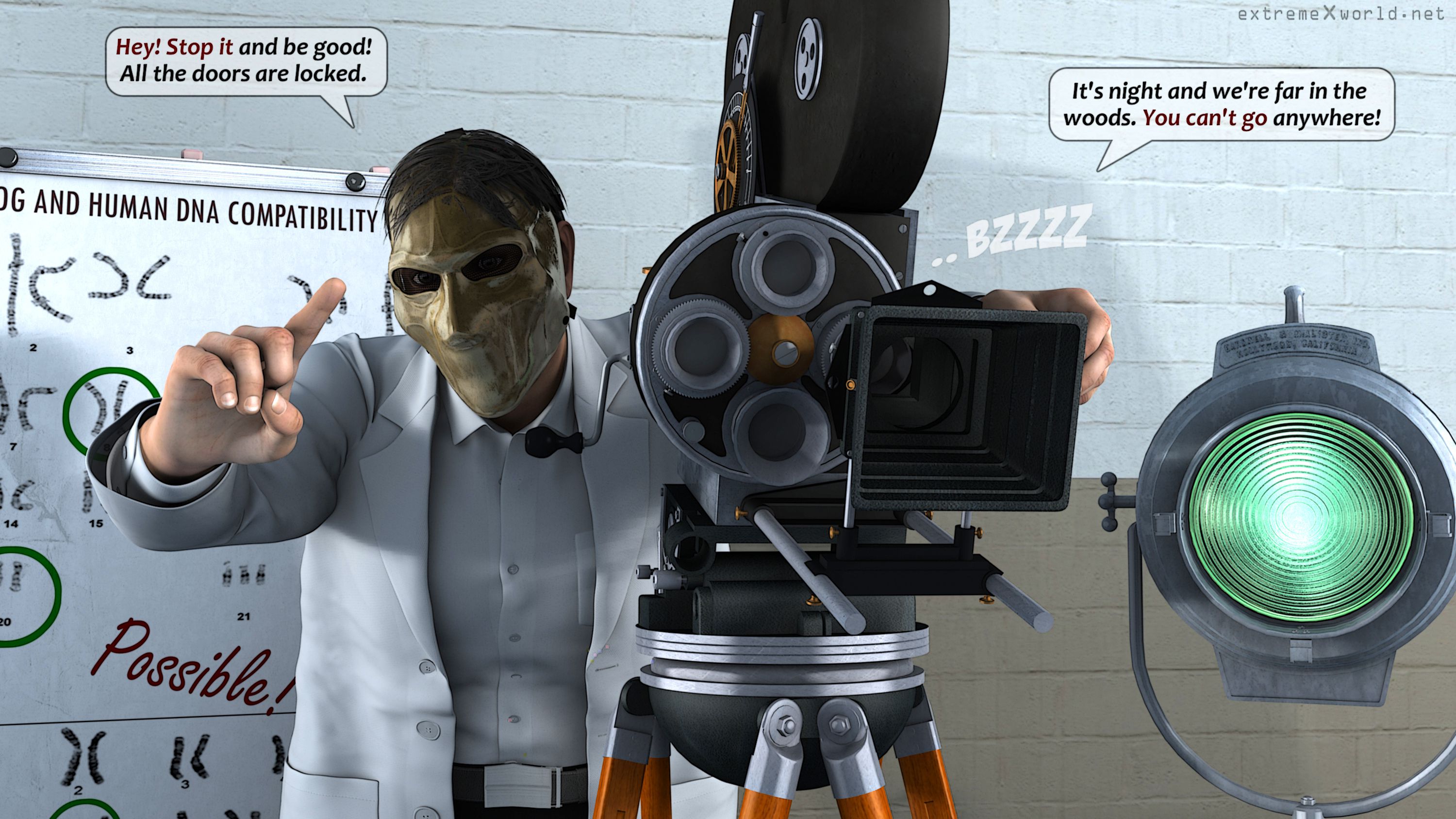 DNA Experiment [ExtremeXWorld] - Chapter 1 — Page 47