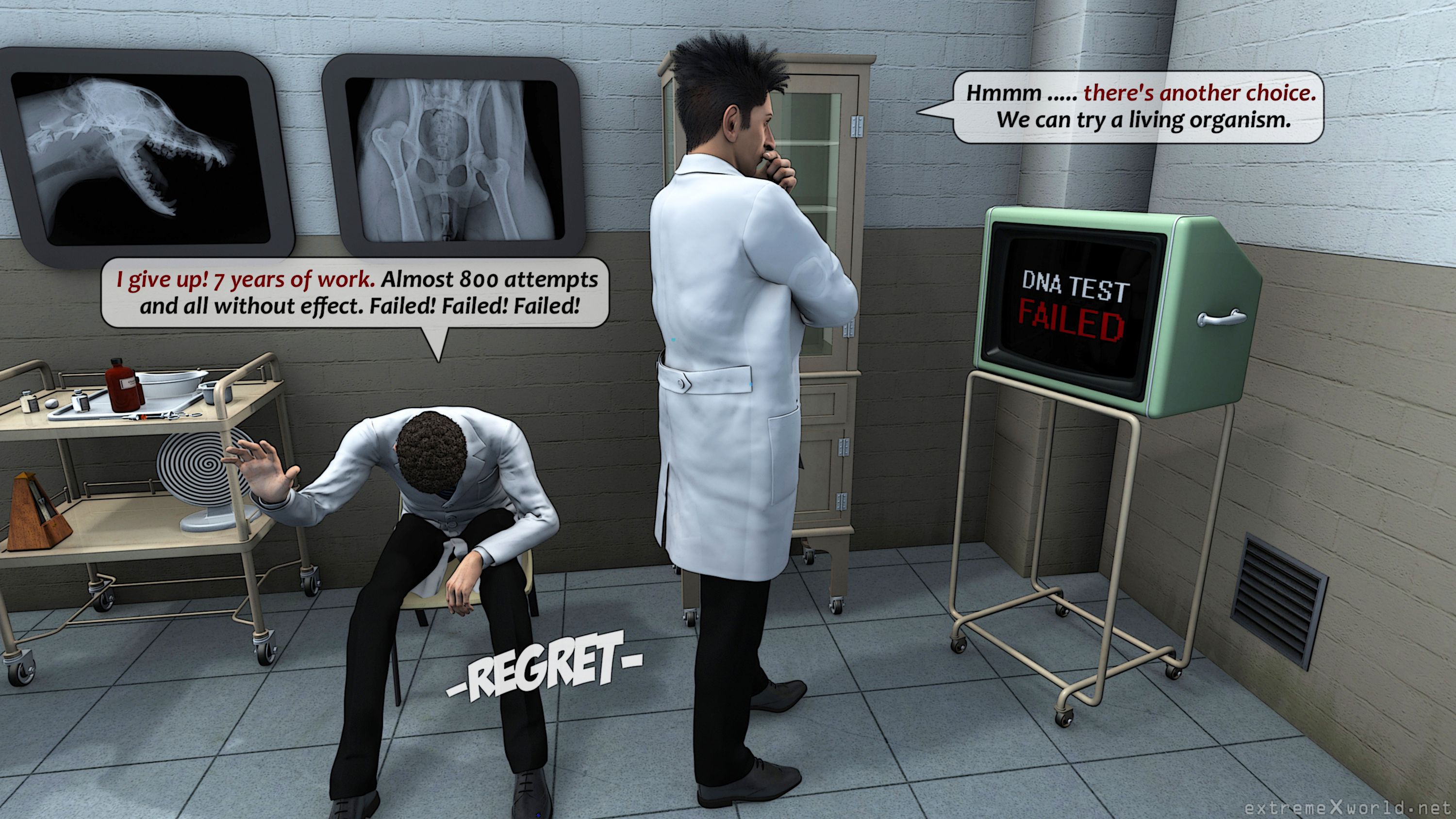 DNA Experiment [ExtremeXWorld] - Chapter 1 — Page 5