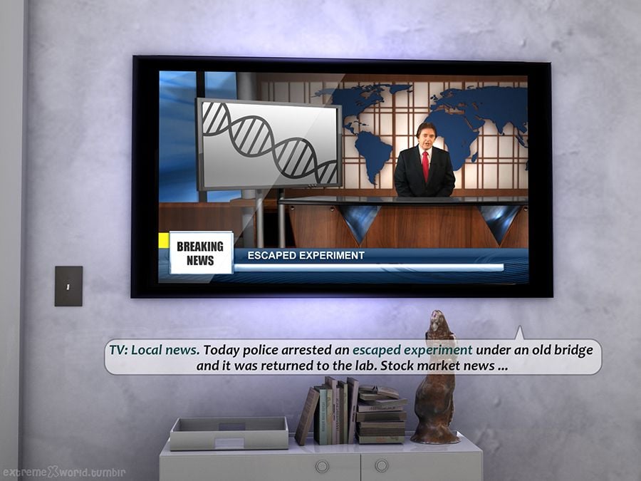 Escaped Experiment [ExtremeXWorld] - Chapter 1 — Page 44