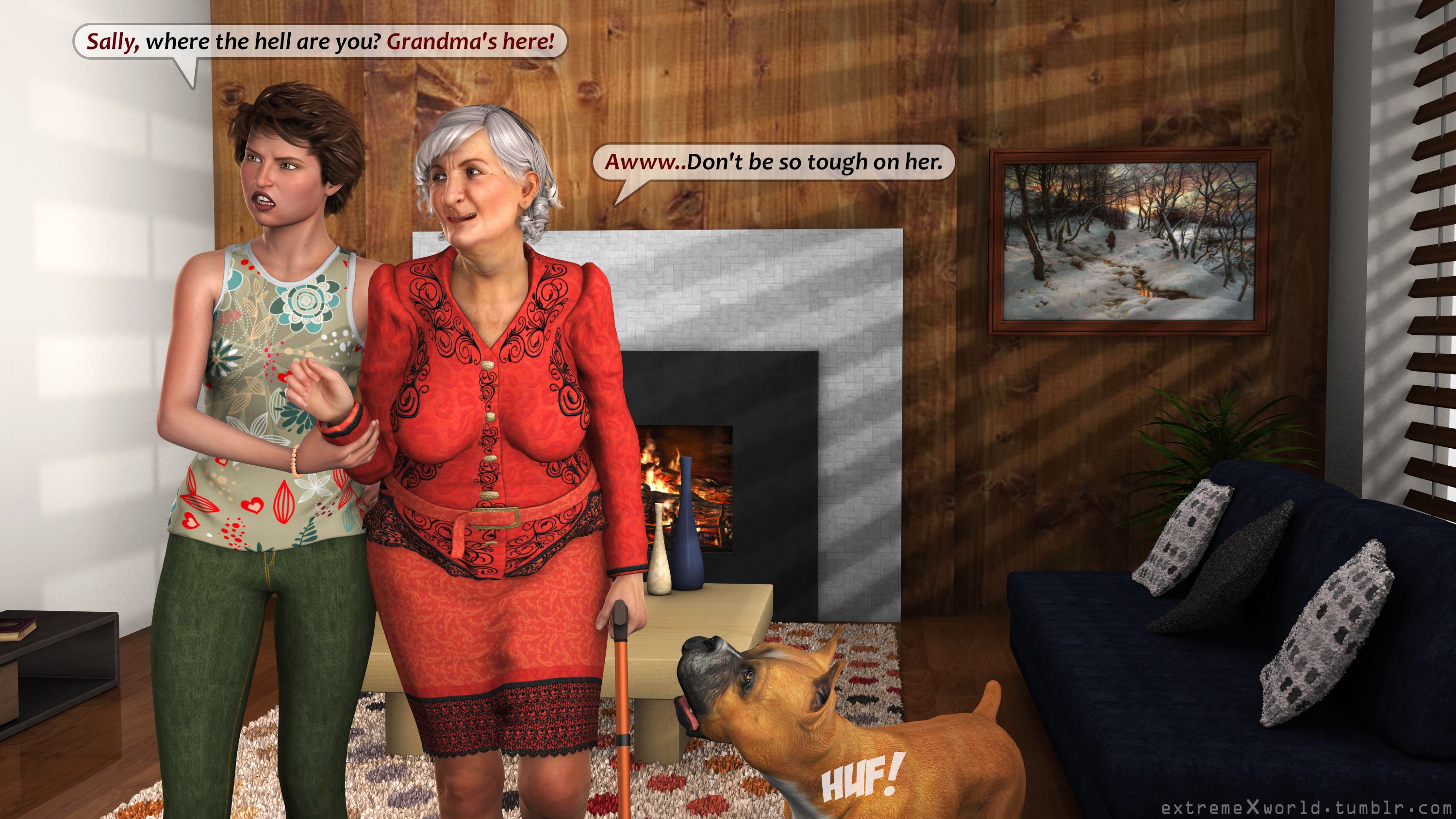 Sally & Bark [ExtremeXWorld] - Chapter 1 — Page 12