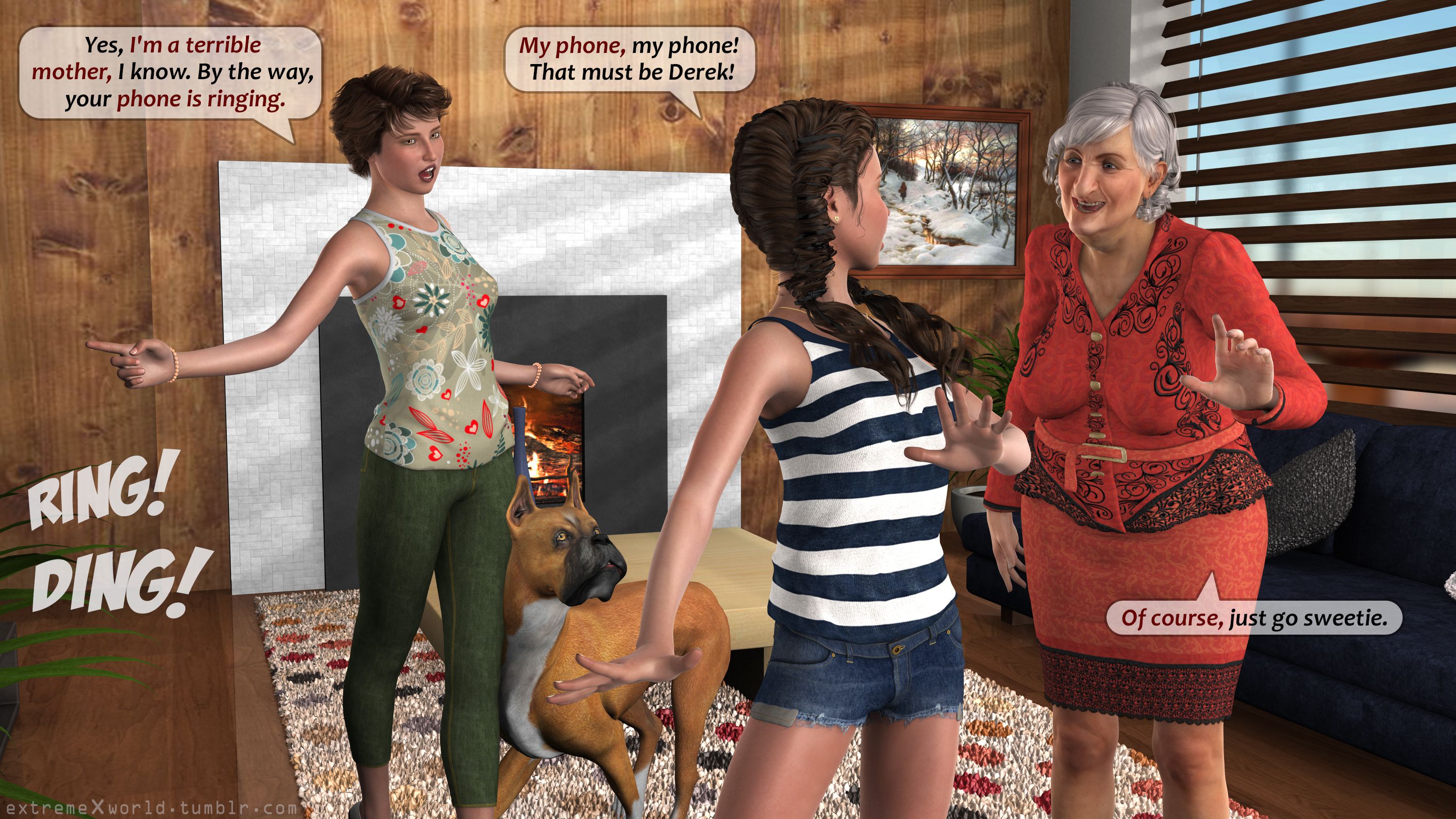 Sally & Bark [ExtremeXWorld] - Chapter 1 — Page 17