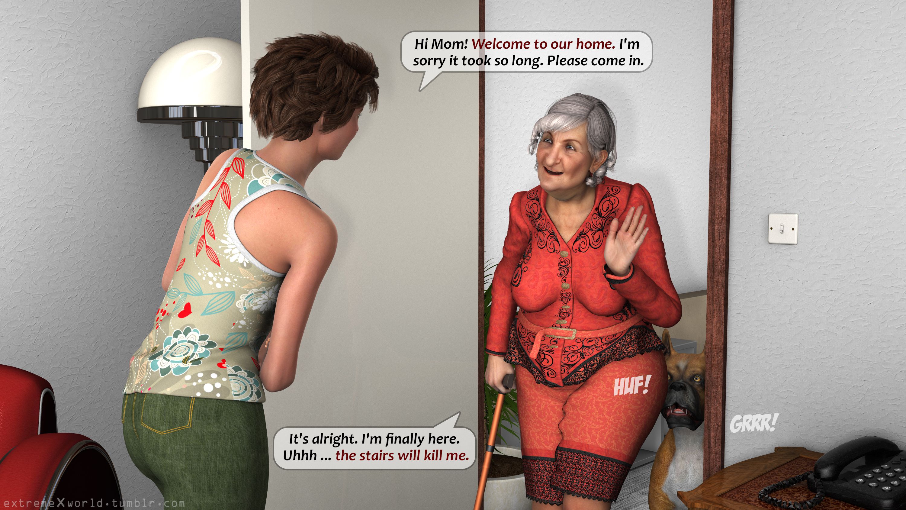 Sally & Bark [ExtremeXWorld] - Chapter 1 — Page 7