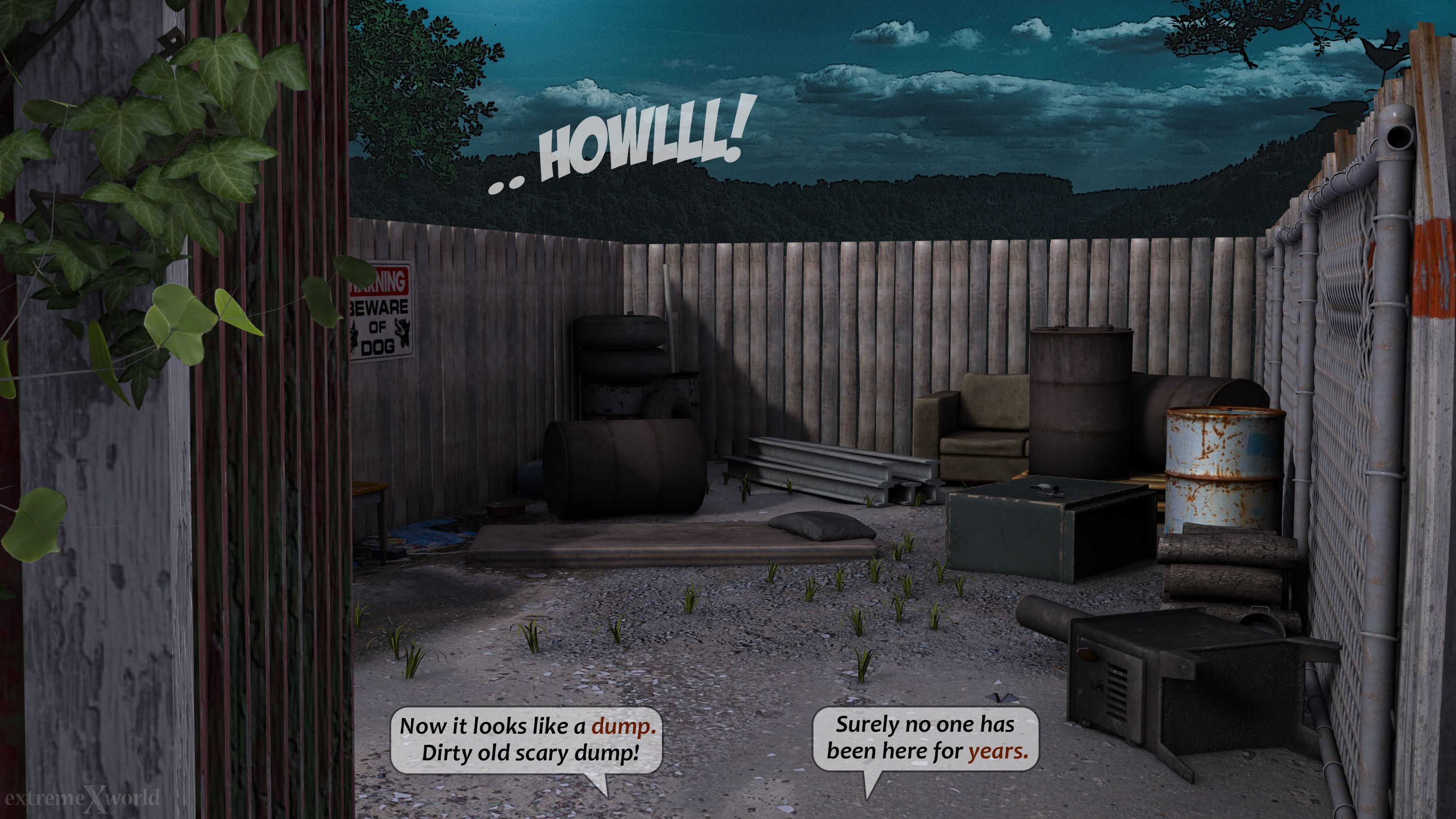 Sally & Bark [ExtremeXWorld] - Chapter 2 — Page 19