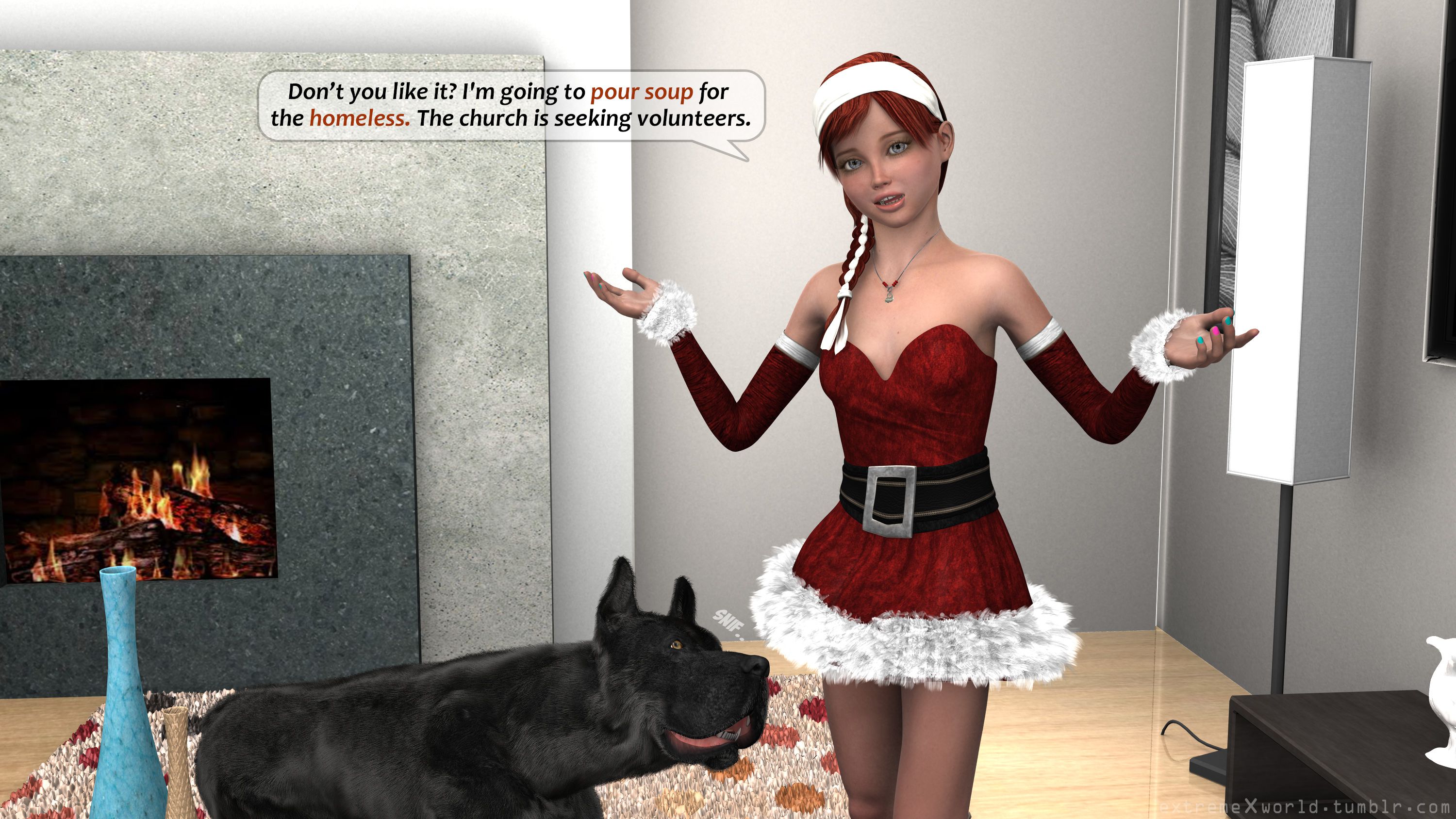 Santa’s Little Helper [ExtremeXWorld] - Chapter 1 — Page 8