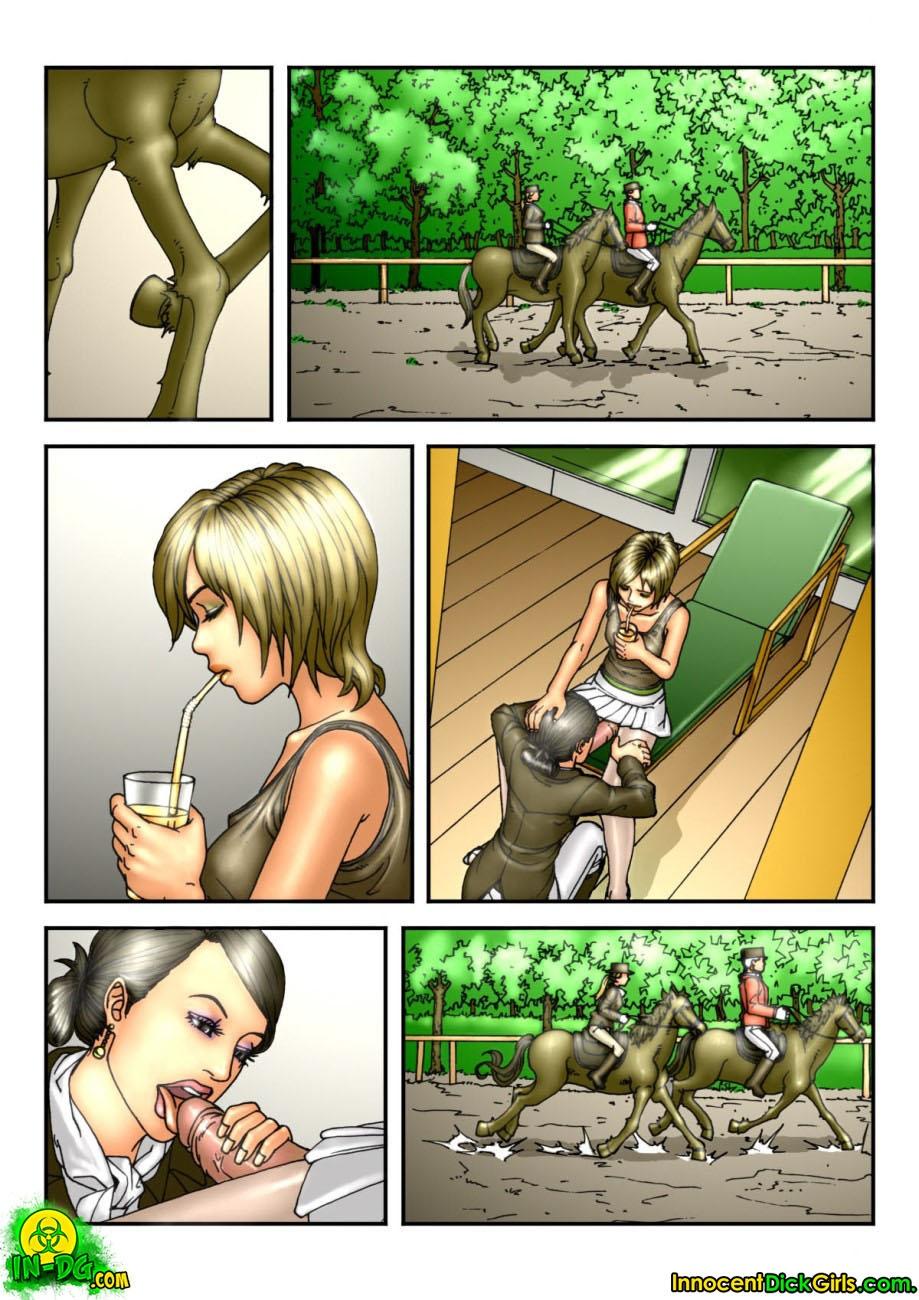 The Riding Lessons – Christine [InnocentDickGirls] - Chapter 1 — Page 6