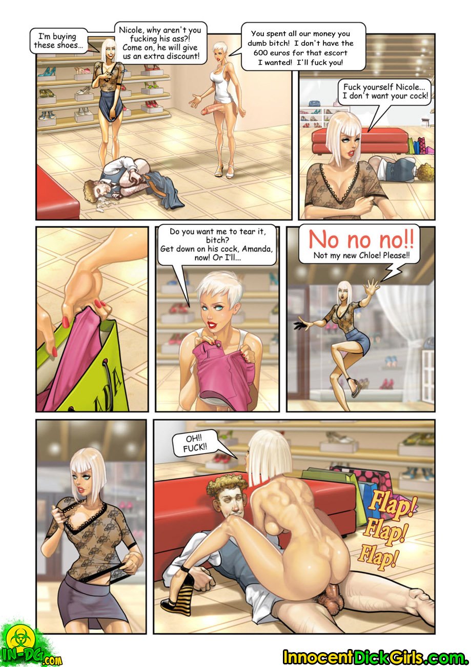 The Shopaholic – Amanda, Nicole [InnocentDickGirls] - Chapter 1 — Page 12