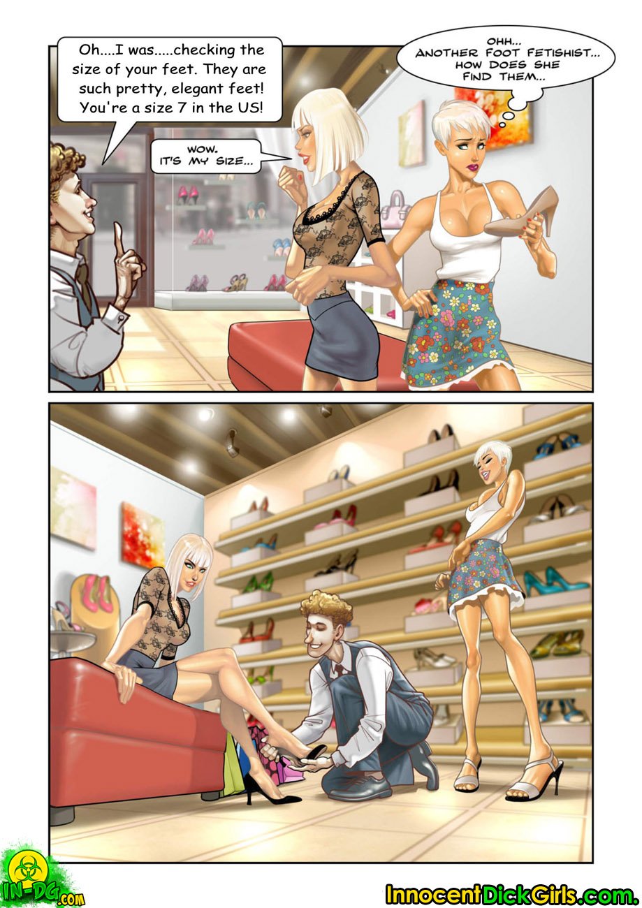 The Shopaholic – Amanda, Nicole [InnocentDickGirls] - Chapter 1 — Page 6