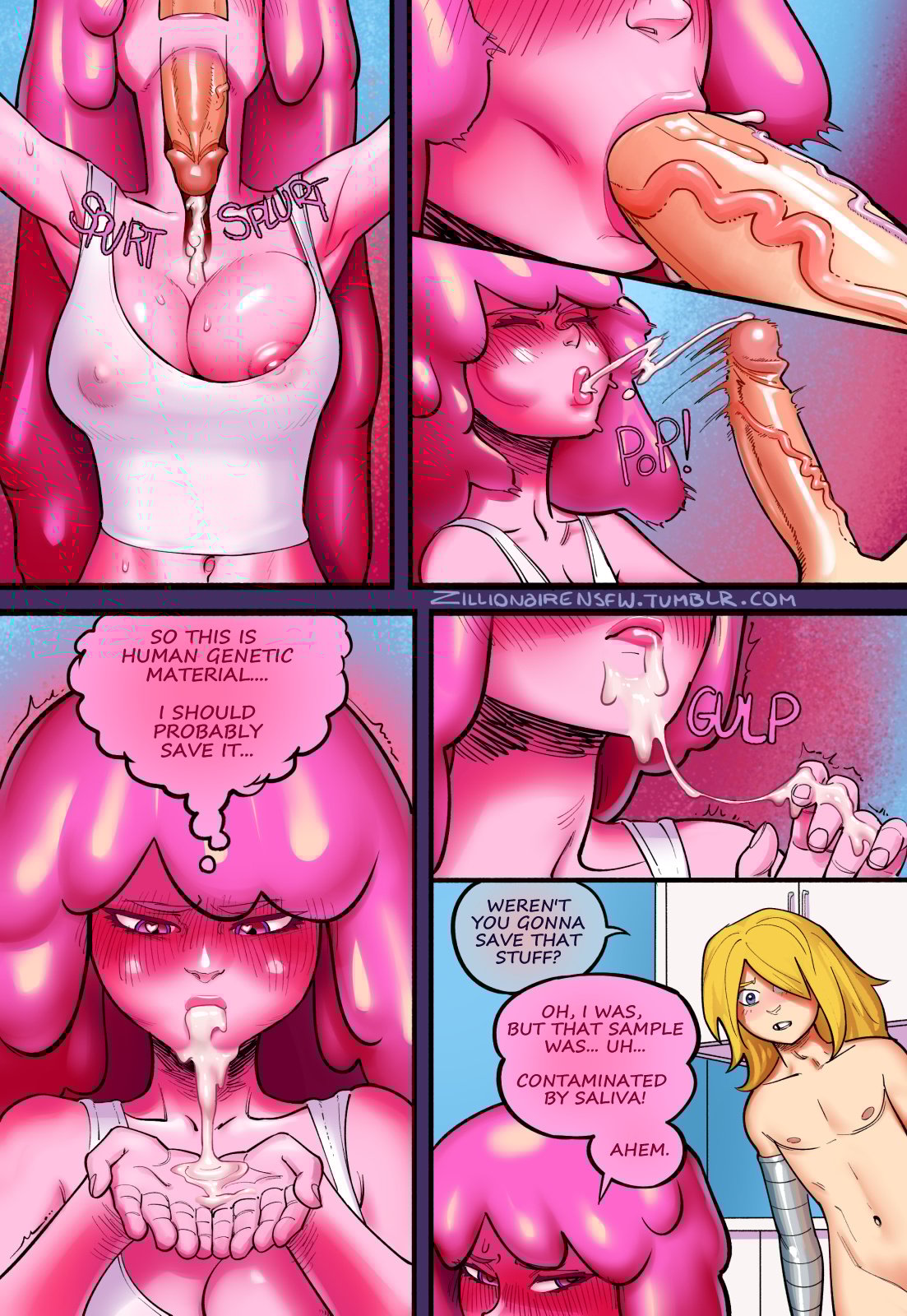 Outbreeding The Danger (Adventure Time) [Zillionaire] - Chapter 1 — Page 8