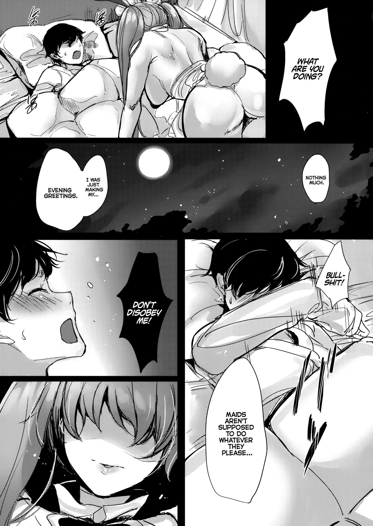 The Bunny Maid’s Provocation [Amane Ruri] - Chapter 1 — Page 4