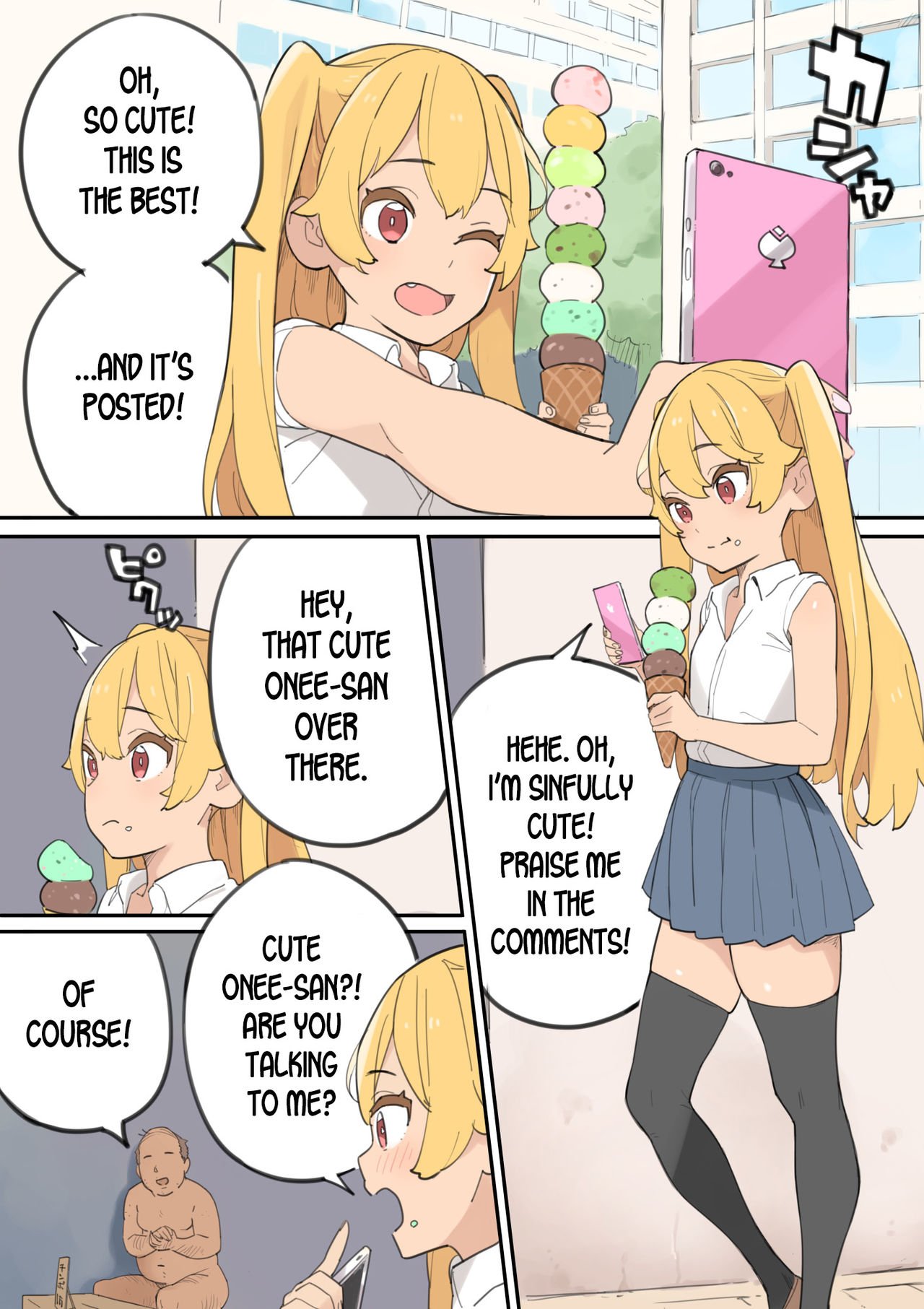 The Cock-Selling Middle Aged Man [Irotenya] - Chapter 1 — Page 19