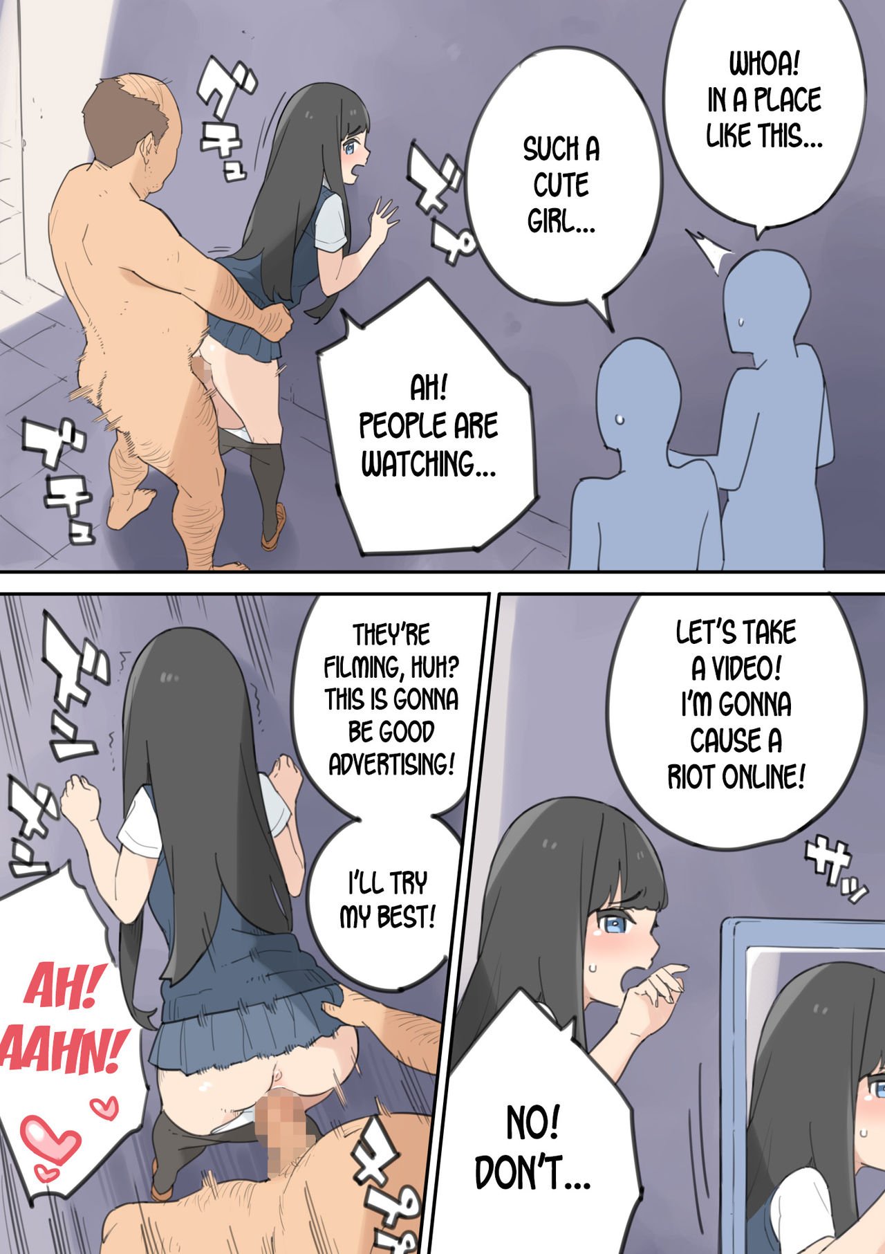 The Cock-Selling Middle Aged Man [Irotenya] - Chapter 1 — Page 38