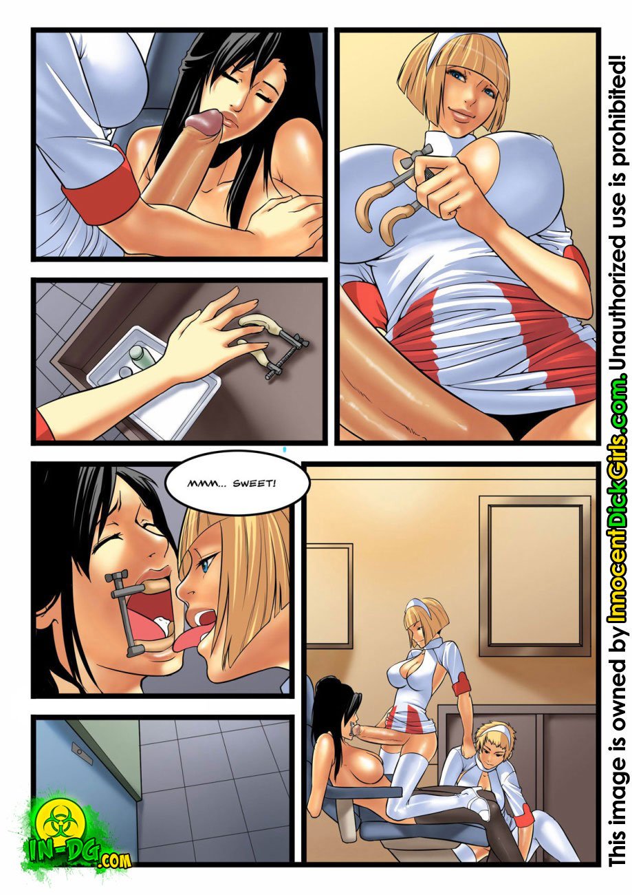 To Drill? With Great Pleasure – Nicole, Amanda [InnocentDickGirls] - Chapter 1 — Page 9