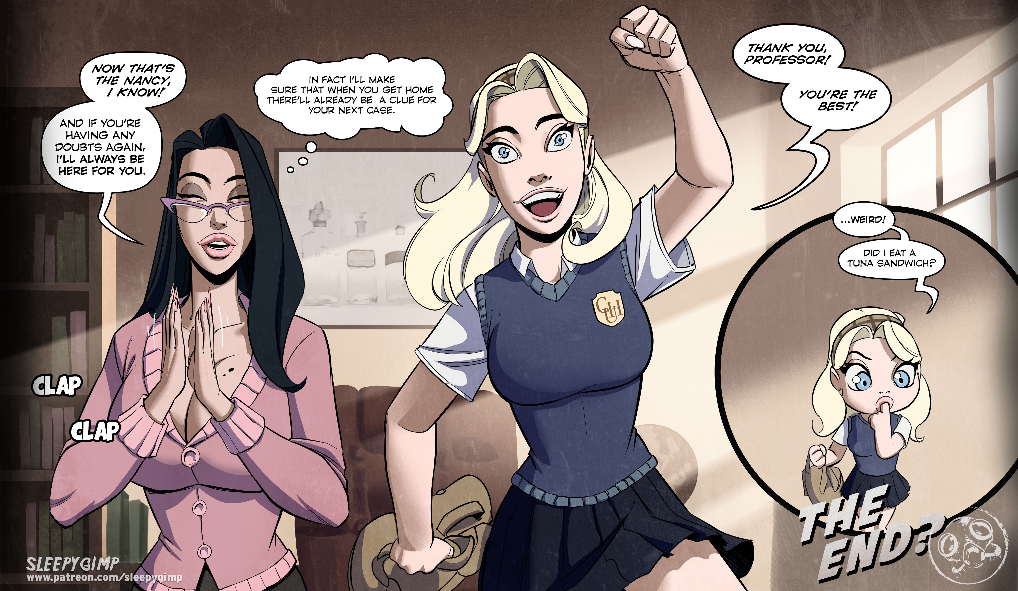 Girl-Detective No More! [Sleepy Gimp] - Chapter 1 — Page 13