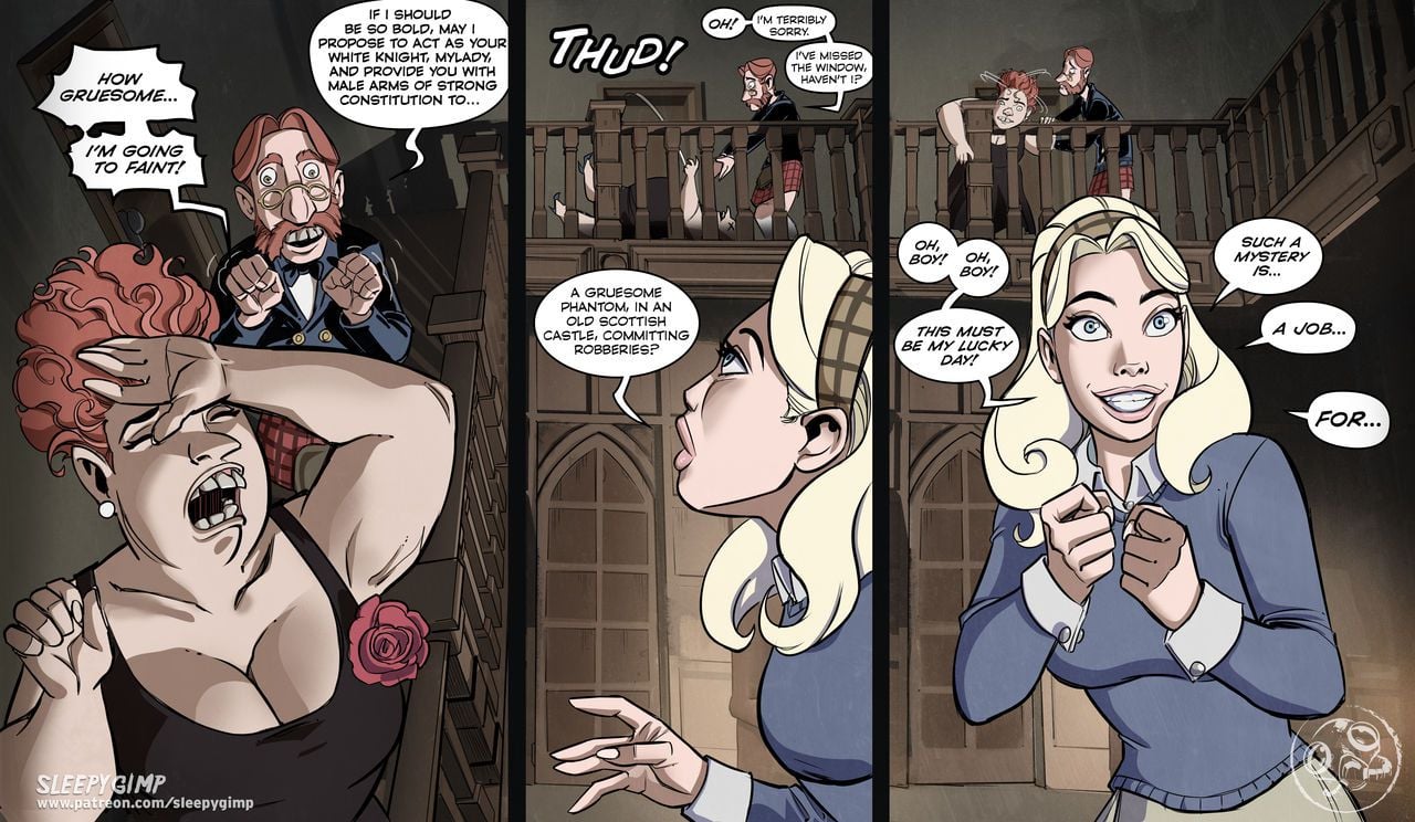 Mystery Of The White Phantom [Sleepy Gimp] - Chapter 1 — Page 4