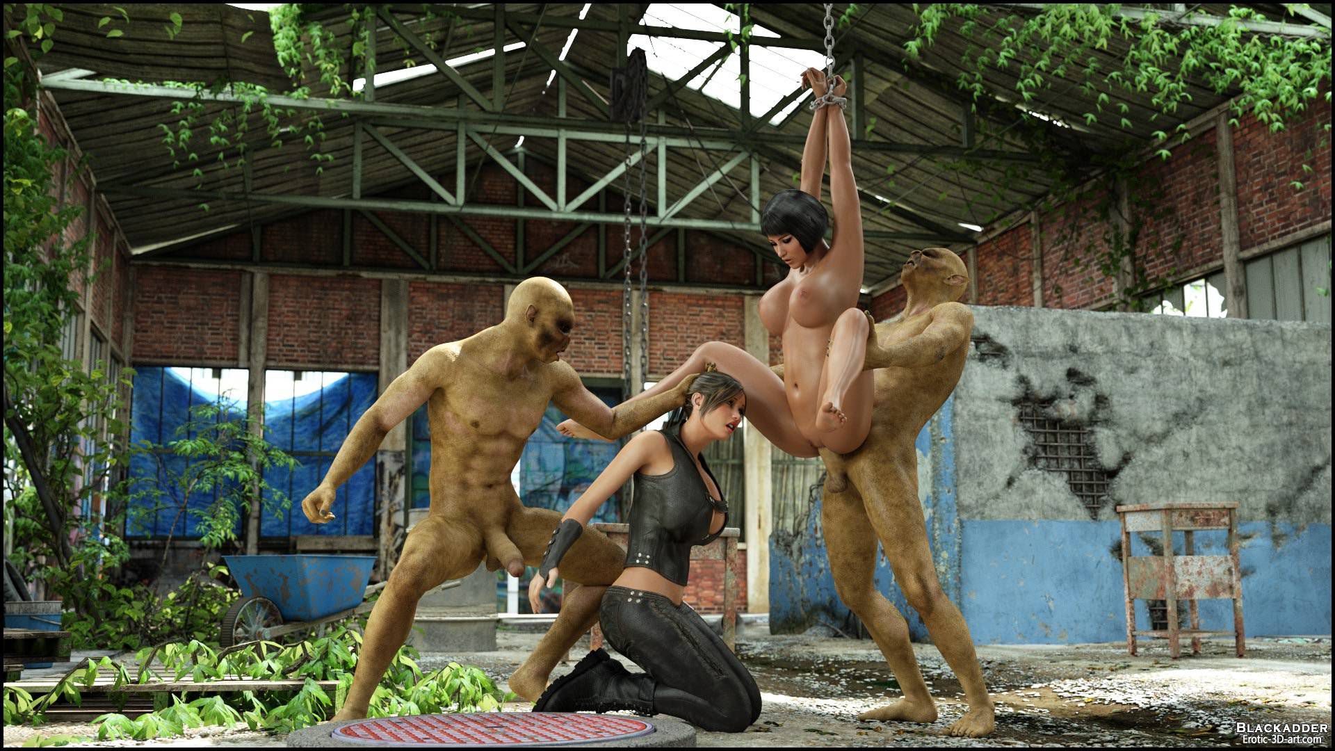 Below The City – Gisela, Skyla, Tia [Blackadder] - Chapter 1 — Page 19