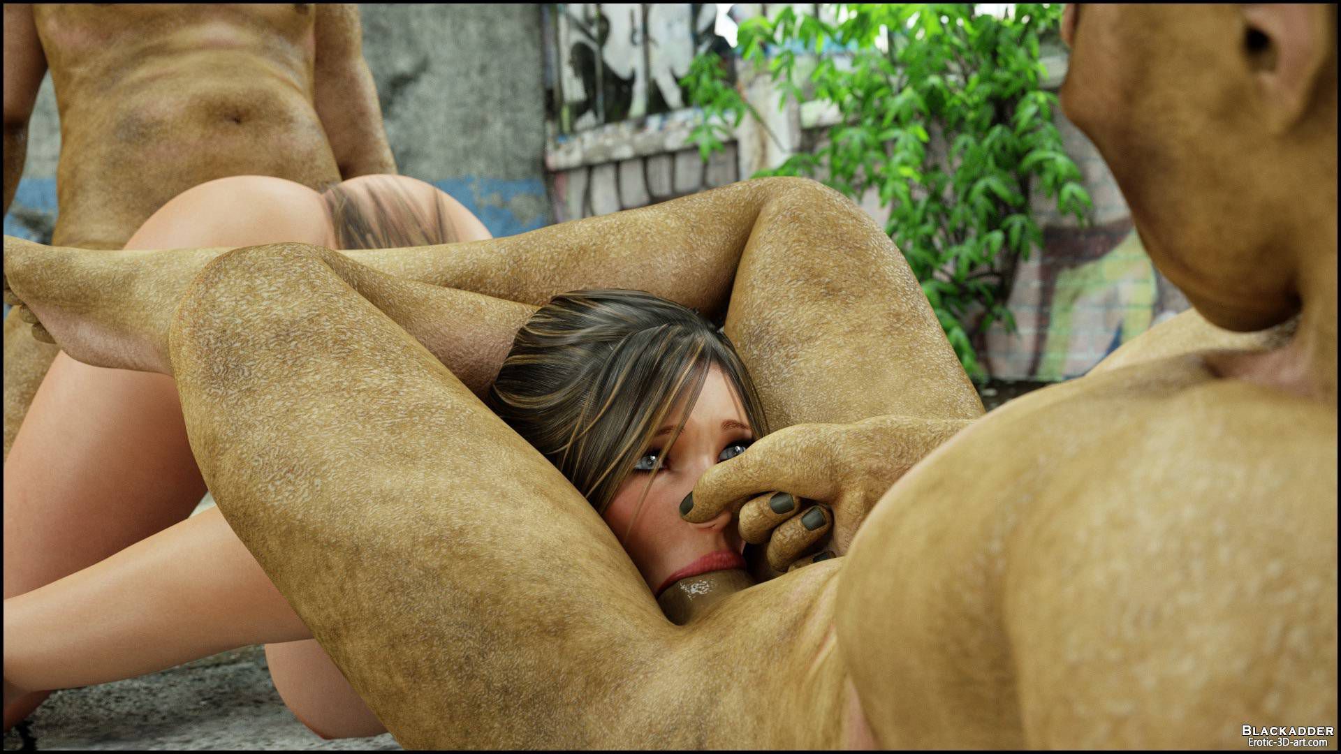 Below The City – Gisela, Skyla, Tia [Blackadder] - Chapter 1 — Page 89