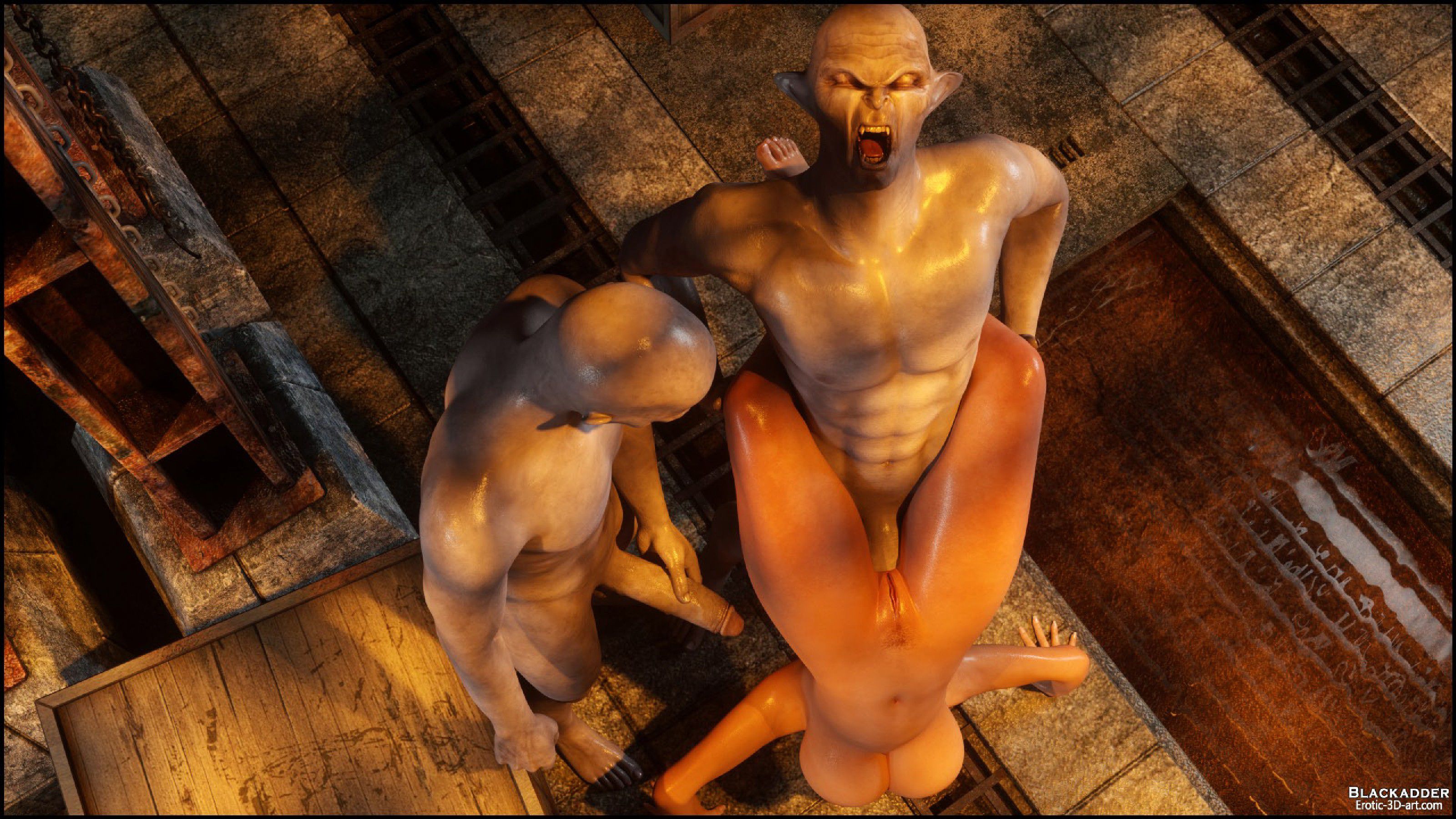 Below The City – Gisela, Skyla, Tia [Blackadder] - Chapter 4 — Page 46