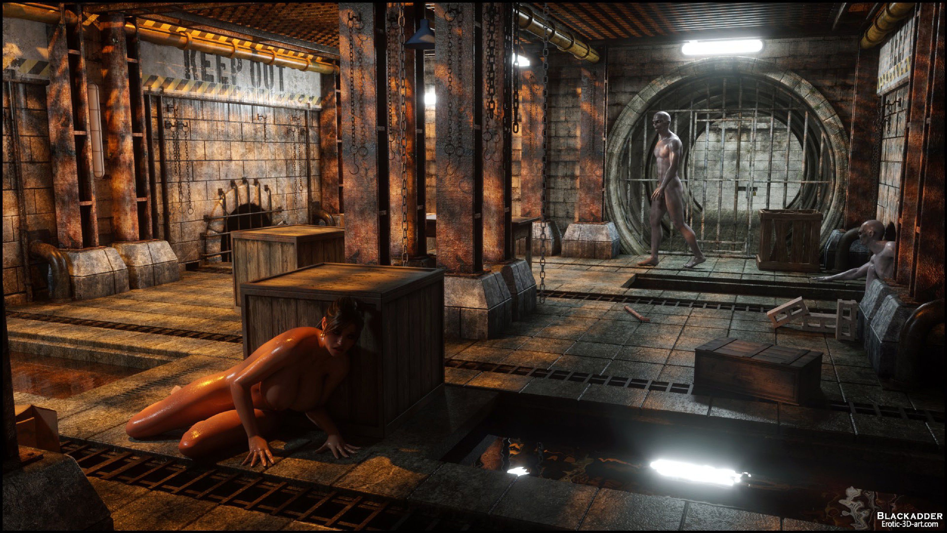 Below The City – Gisela, Skyla, Tia [Blackadder] - Chapter 4 — Page 6