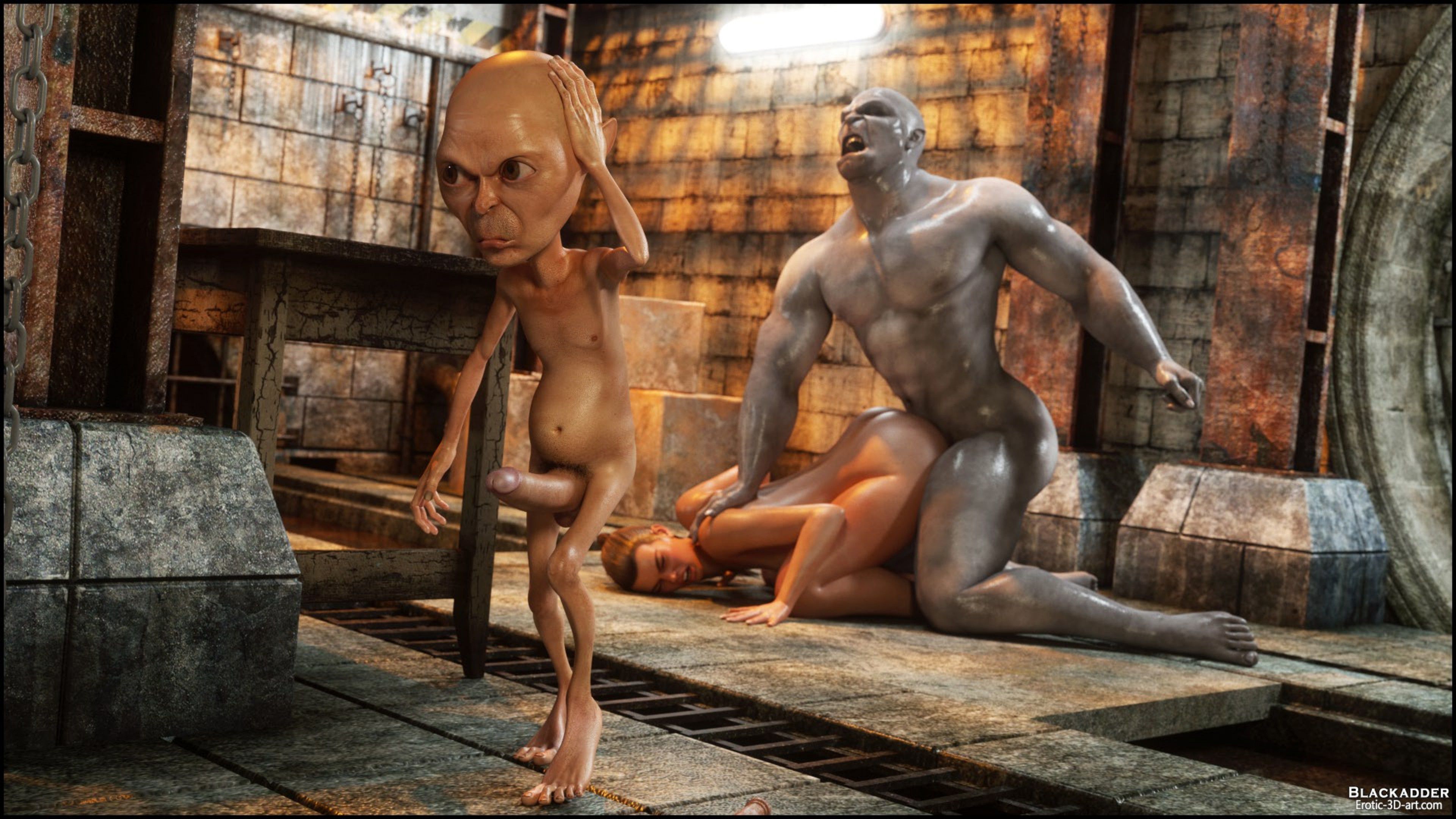 Below The City – Gisela, Skyla, Tia [Blackadder] - Chapter 5 — Page 36