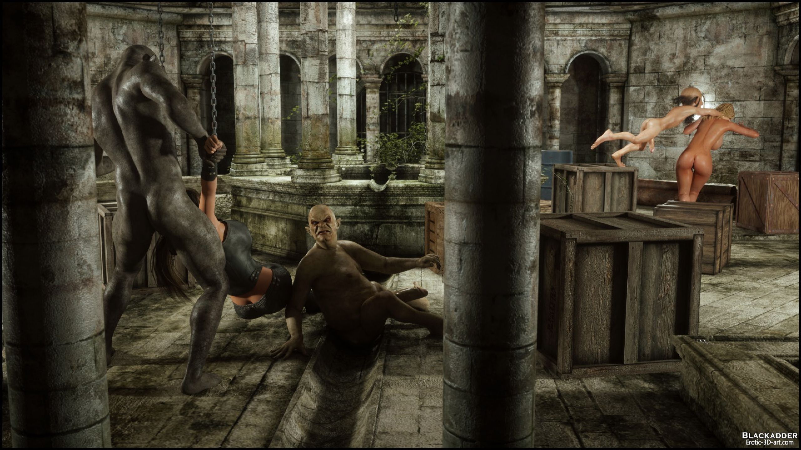 Below The City – Gisela, Skyla, Tia [Blackadder] - Chapter 2 — Page 20