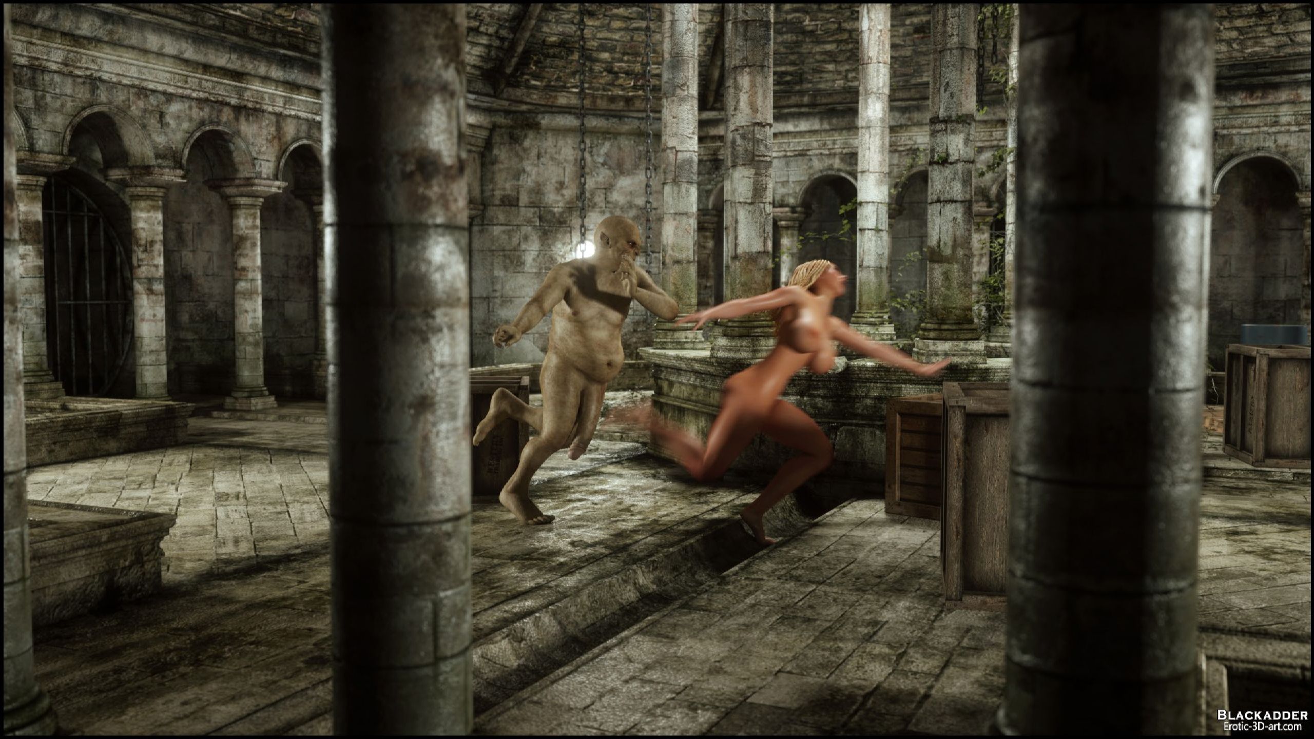 Below The City – Gisela, Skyla, Tia [Blackadder] - Chapter 2 — Page 5