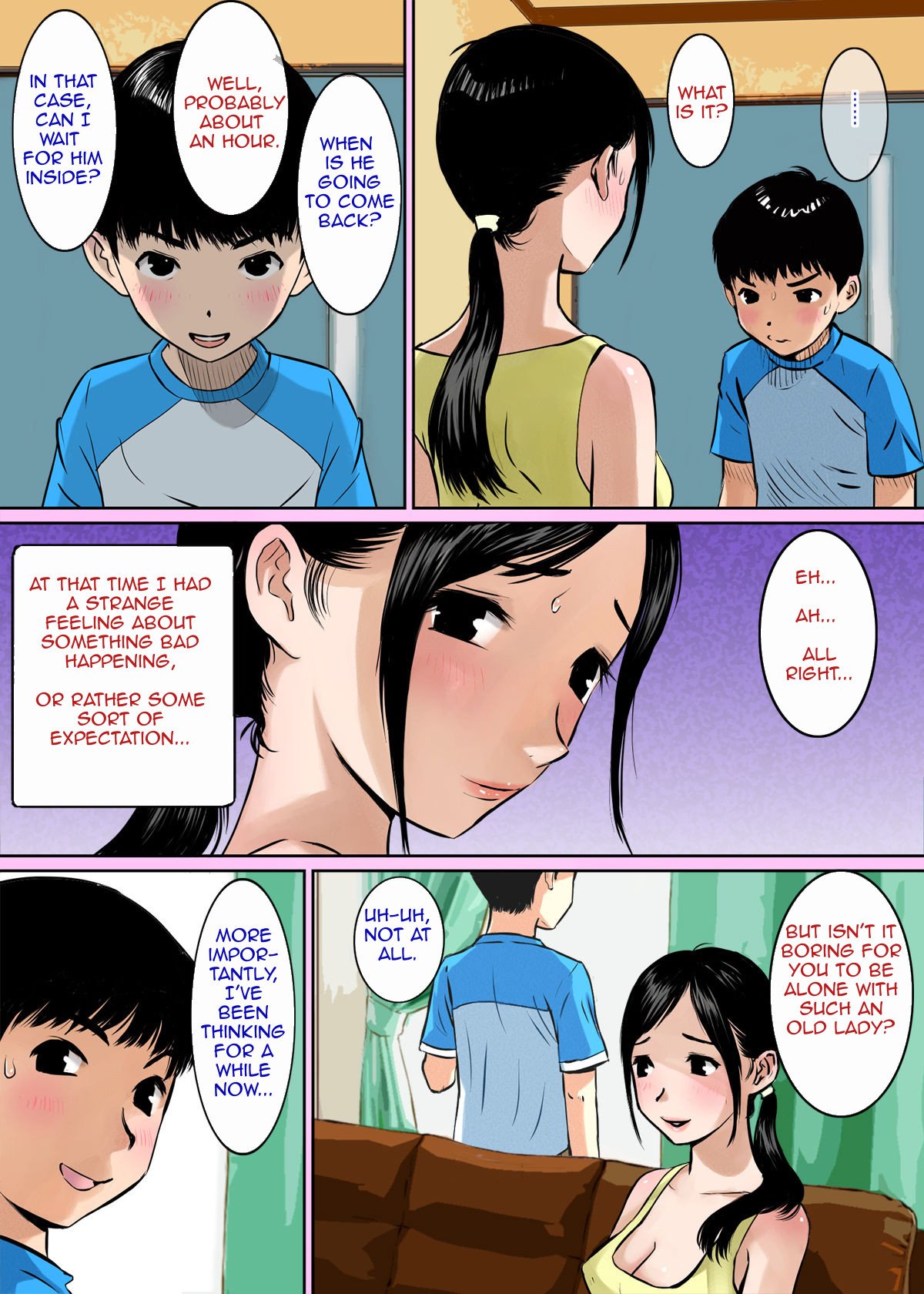 My Son’s Best Friend is a Breast Maniac [Gomadoufu] - Chapter 1 — Page 4