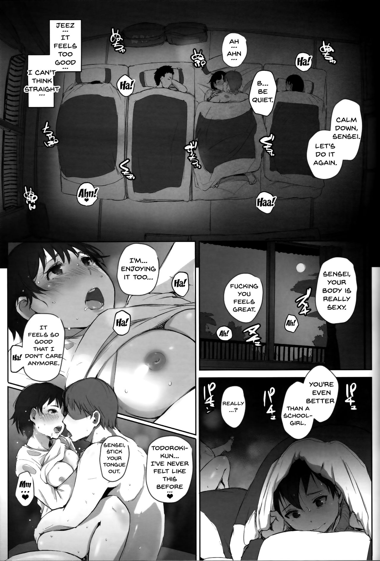 Wife Teacher NTR Field Trip [Arakure] - Chapter 1 — Page 34