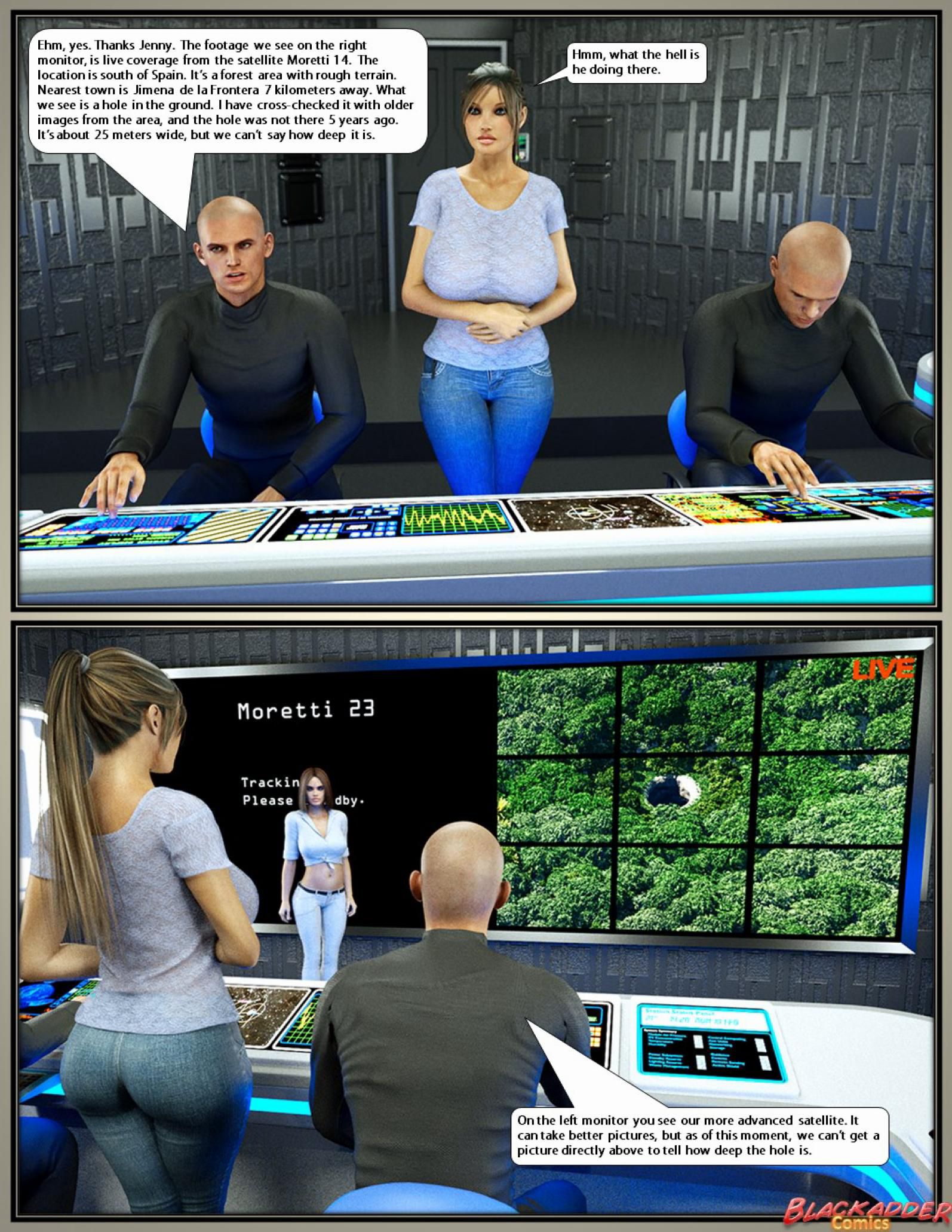 The Hole – Gisela [Blackadder] - Chapter 1 — Page 9