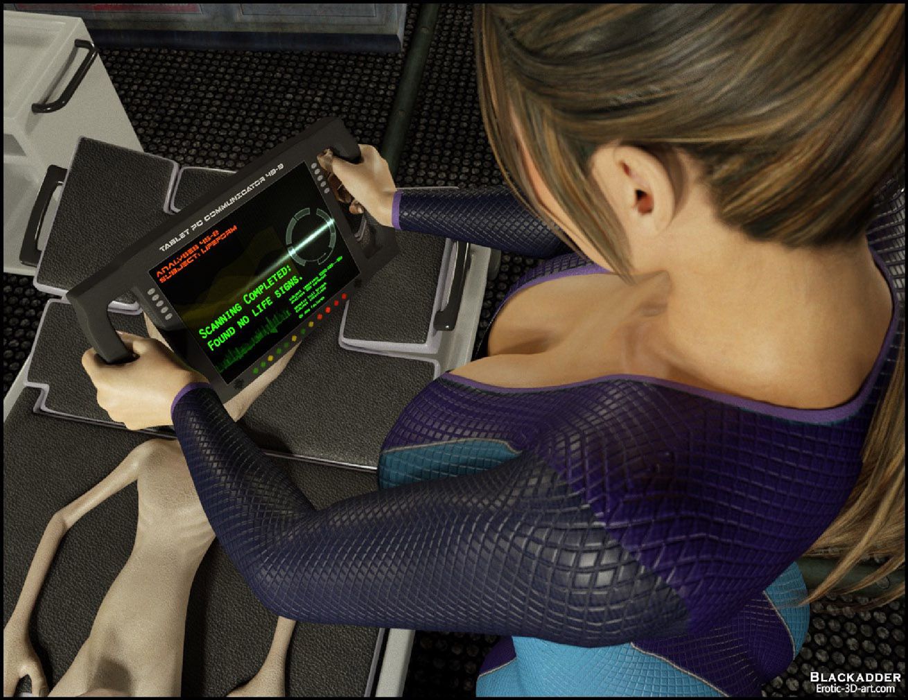 It’s Probing Time – Gisela, Alien [Blackadder] - Chapter 1 — Page 14