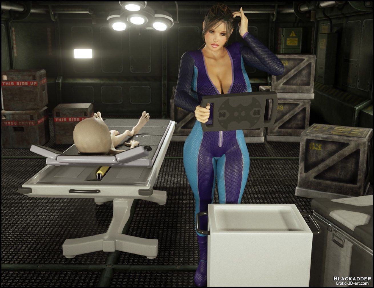 It’s Probing Time – Gisela, Alien [Blackadder] - Chapter 1 — Page 15