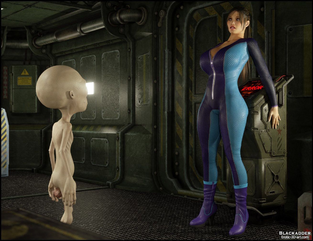 It’s Probing Time – Gisela, Alien [Blackadder] - Chapter 1 — Page 22