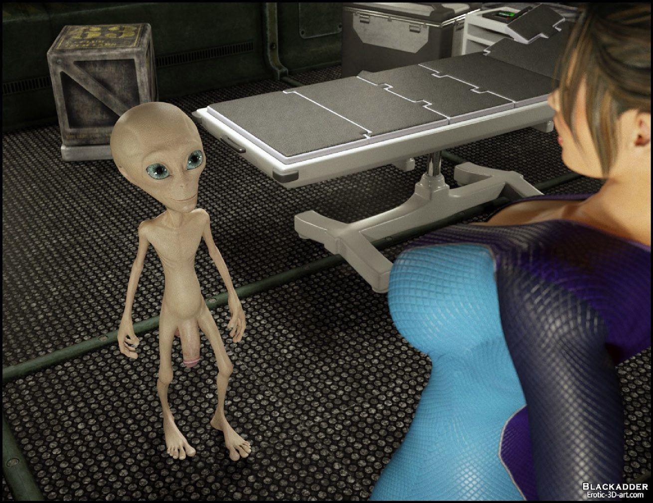 It’s Probing Time – Gisela, Alien [Blackadder] - Chapter 1 — Page 23