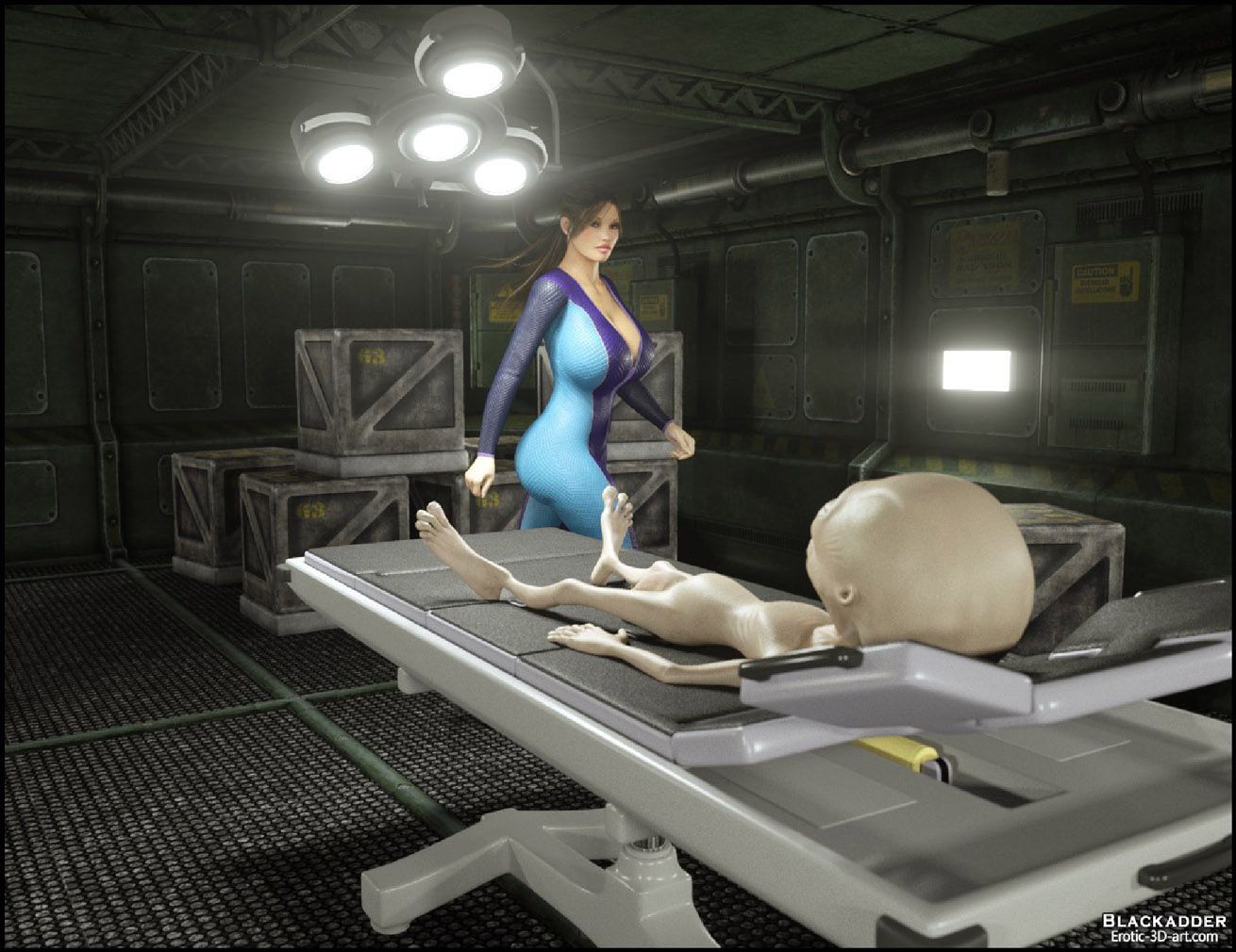 It’s Probing Time – Gisela, Alien [Blackadder] - Chapter 1 — Page 7