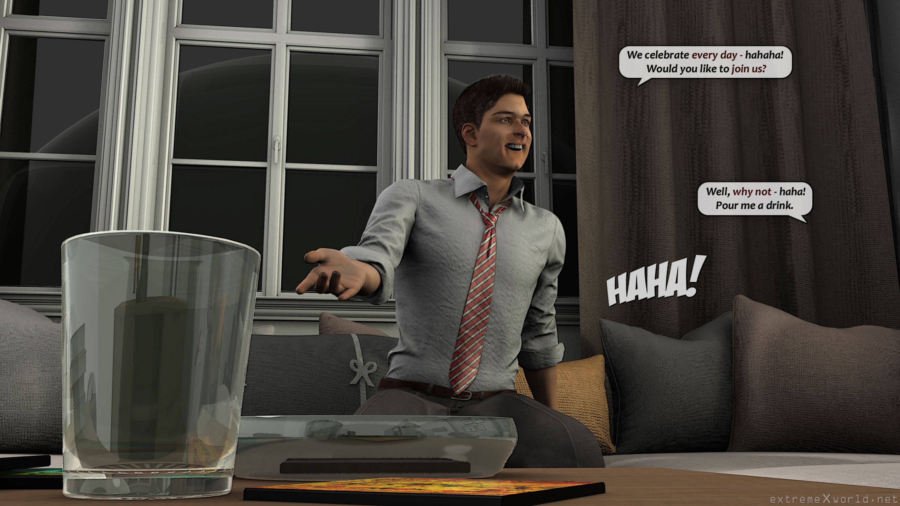 Alone At Last [ExtremeXWorld] - Chapter 1 — Page 6