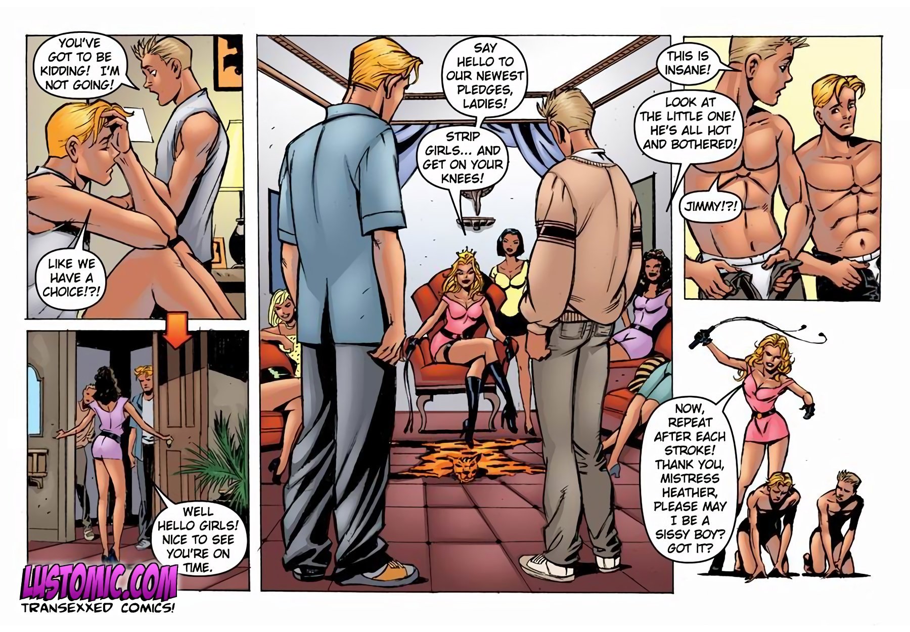 Sorority Sisters [Lustomic] - Chapter 1 — Page 12