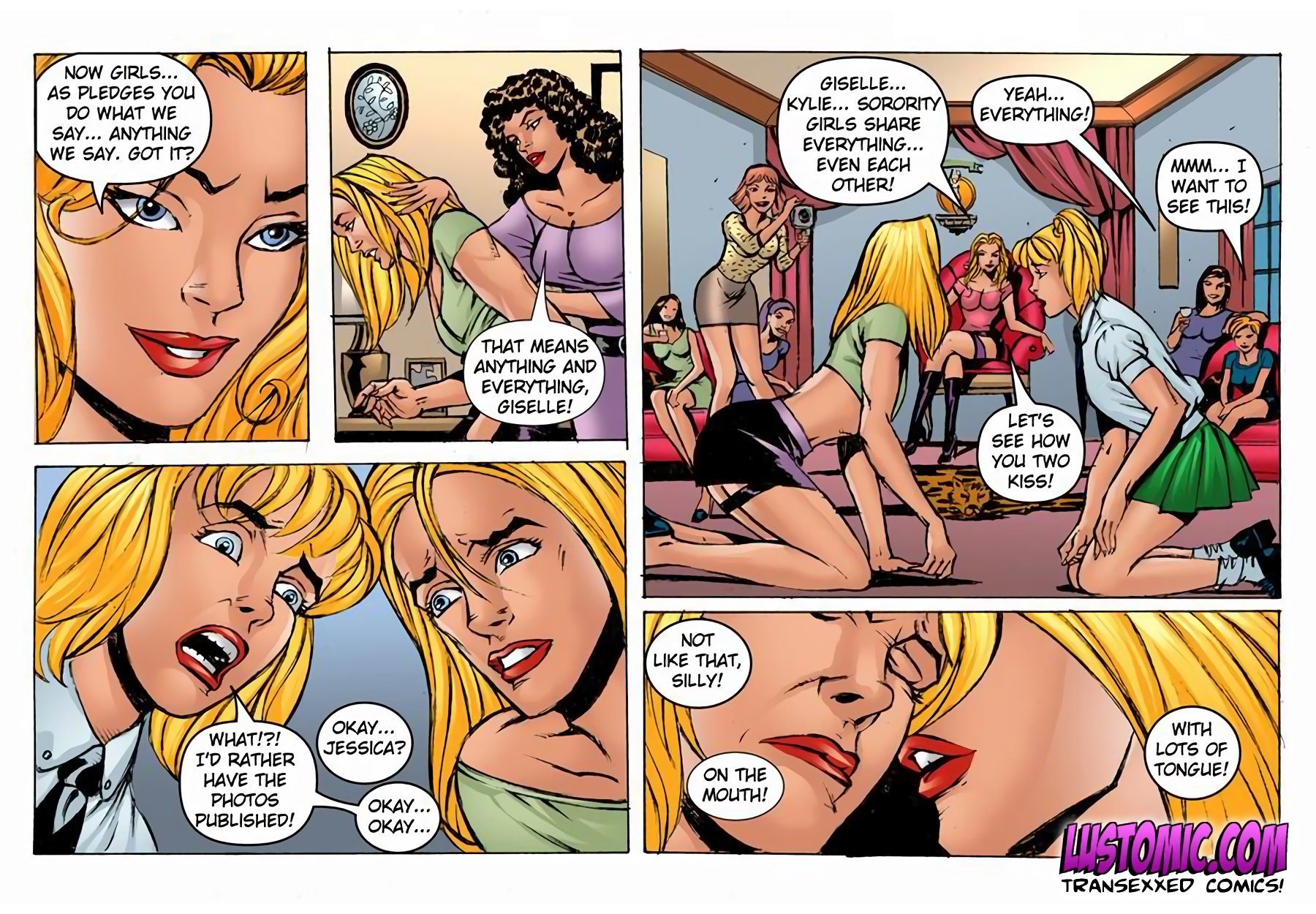Sorority Sisters [Lustomic] - Chapter 1 — Page 16
