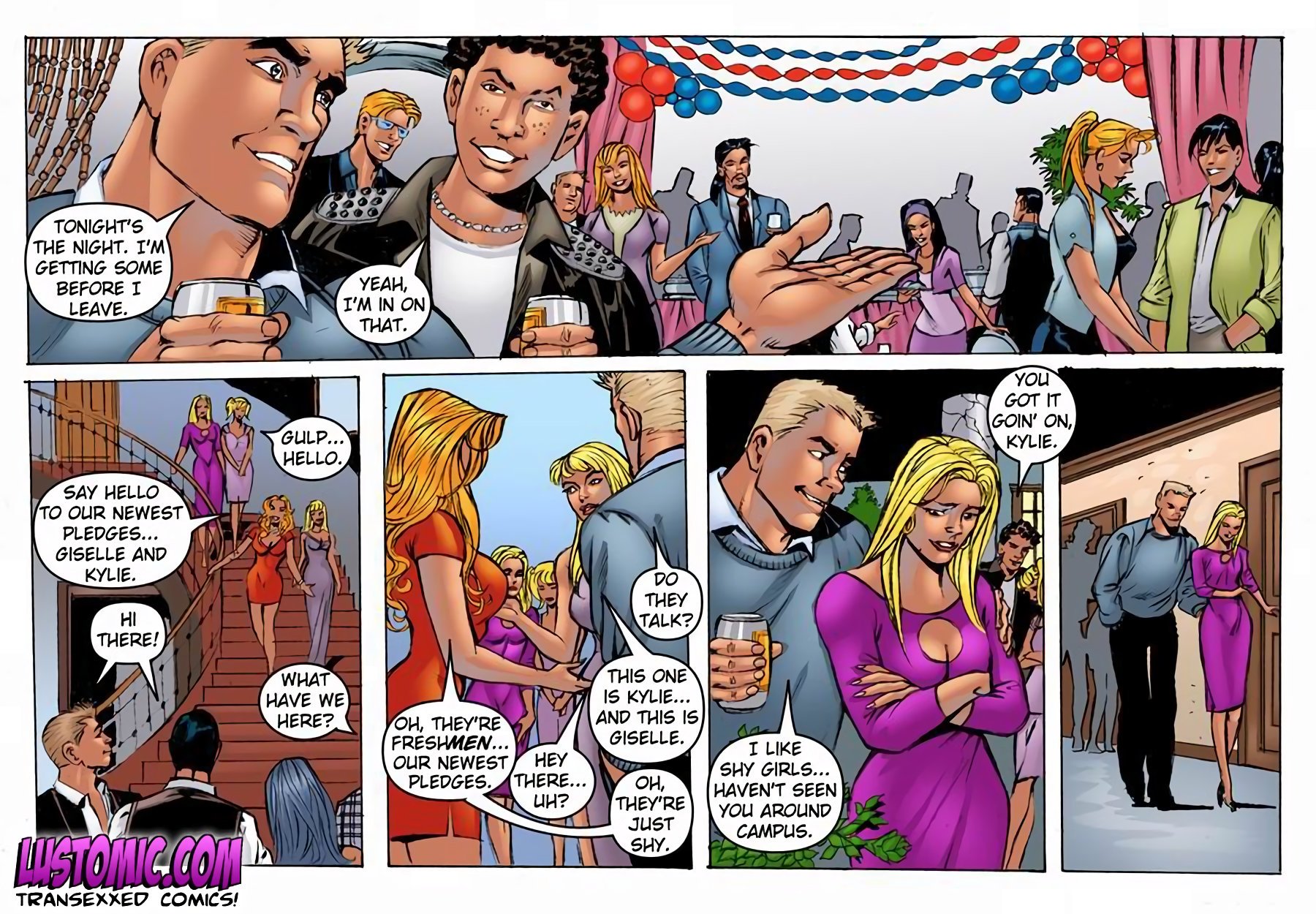 Sorority Sisters [Lustomic] - Chapter 1 — Page 21