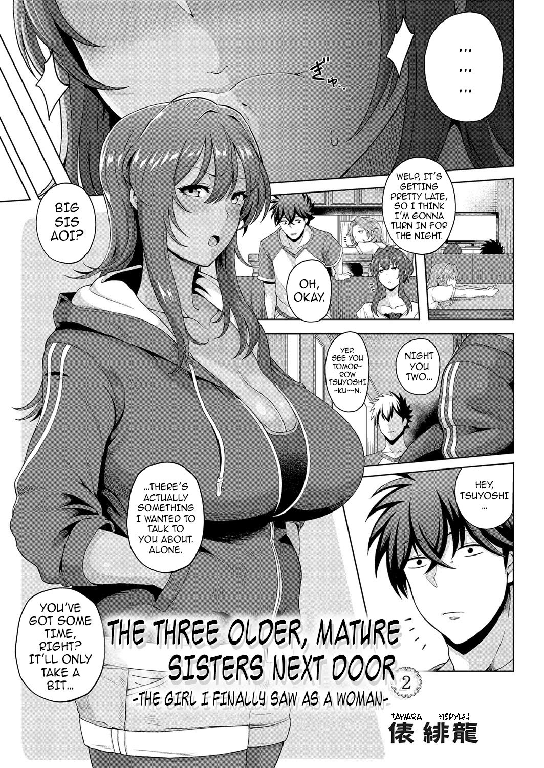 The Three Older, Mature Sisters Next Door [Tawara Hiryuu] - Chapter 1 — Page 29