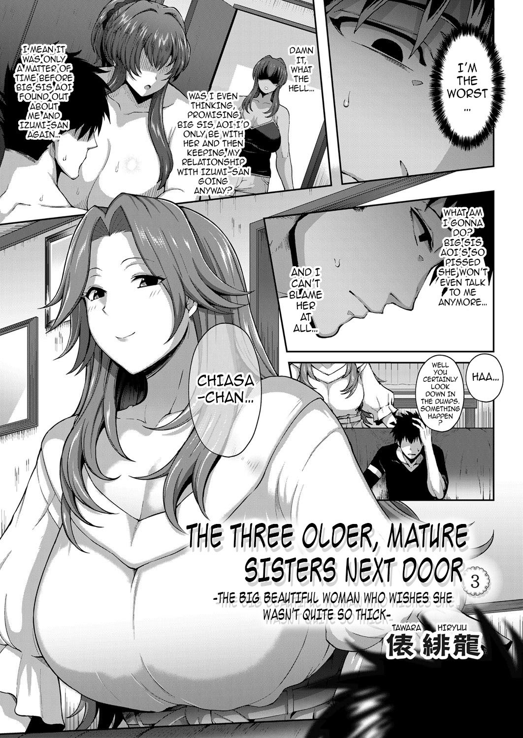 The Three Older, Mature Sisters Next Door [Tawara Hiryuu] - Chapter 1 — Page 49