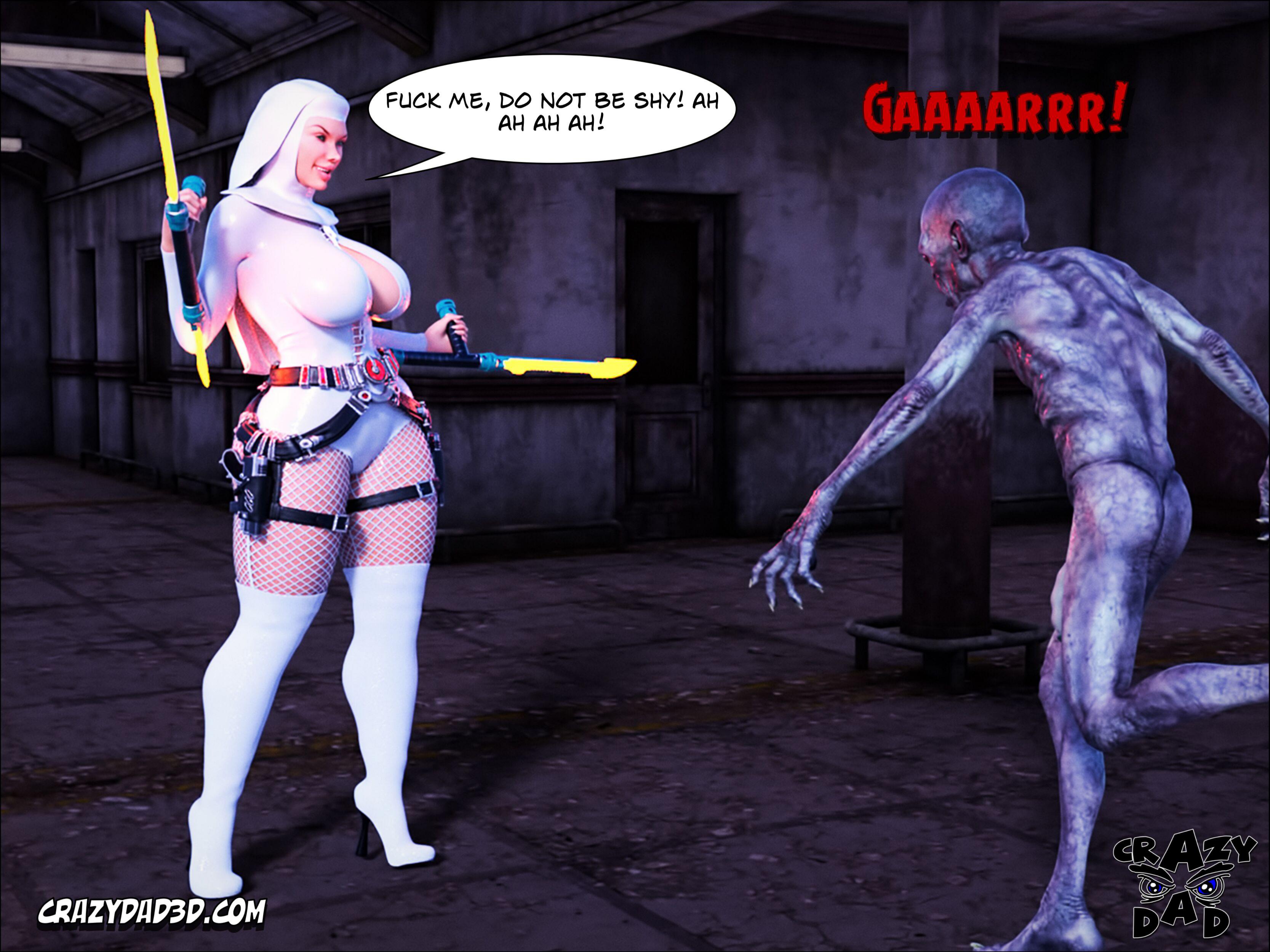 White Nun [CrazyDad3D] - Chapter 2 — Page 64